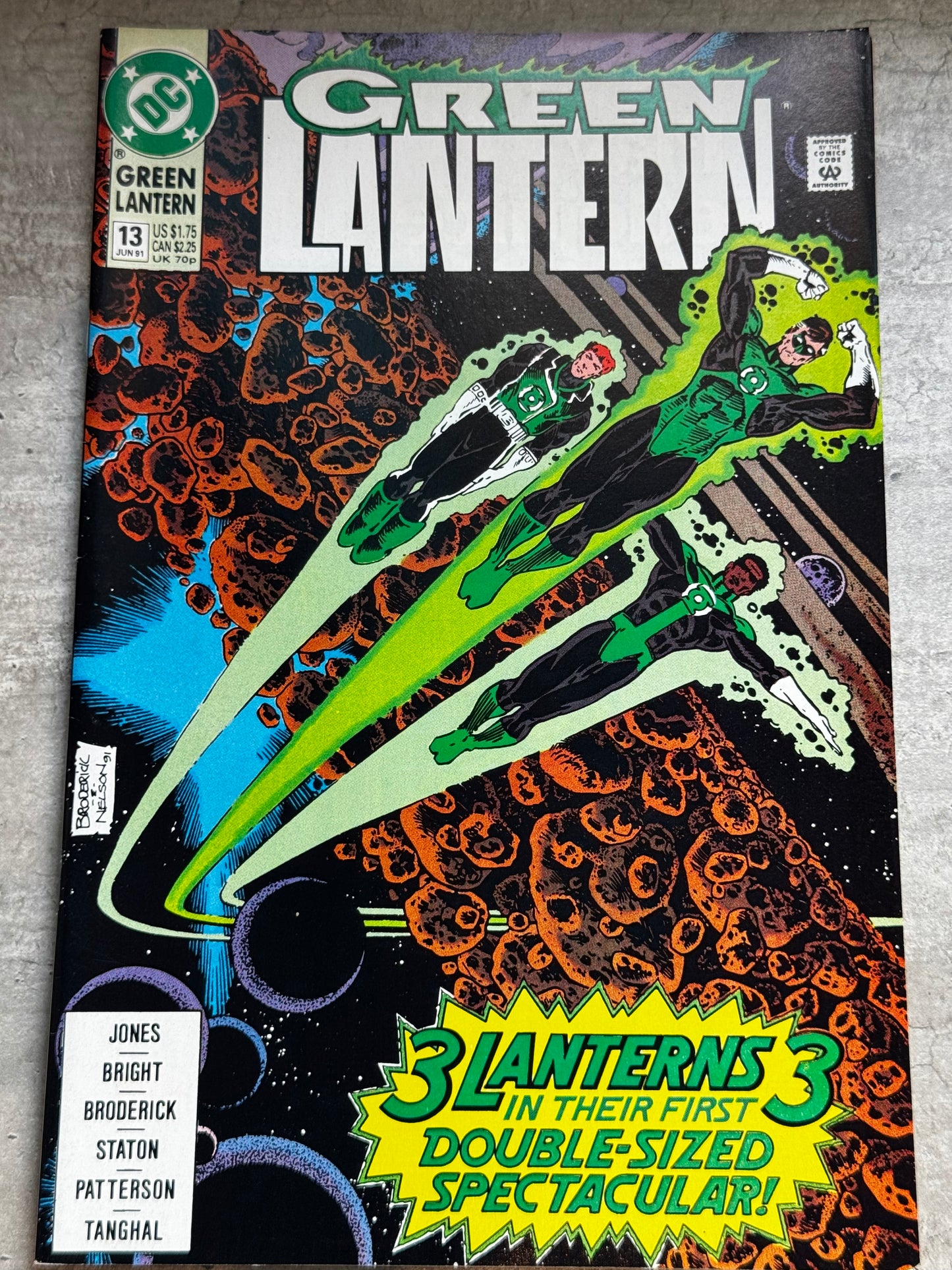 1991 - DC Comics - Green Lantern, Vol. 3 #13 - The Chore - Var. A - VF/NM - ENG 1