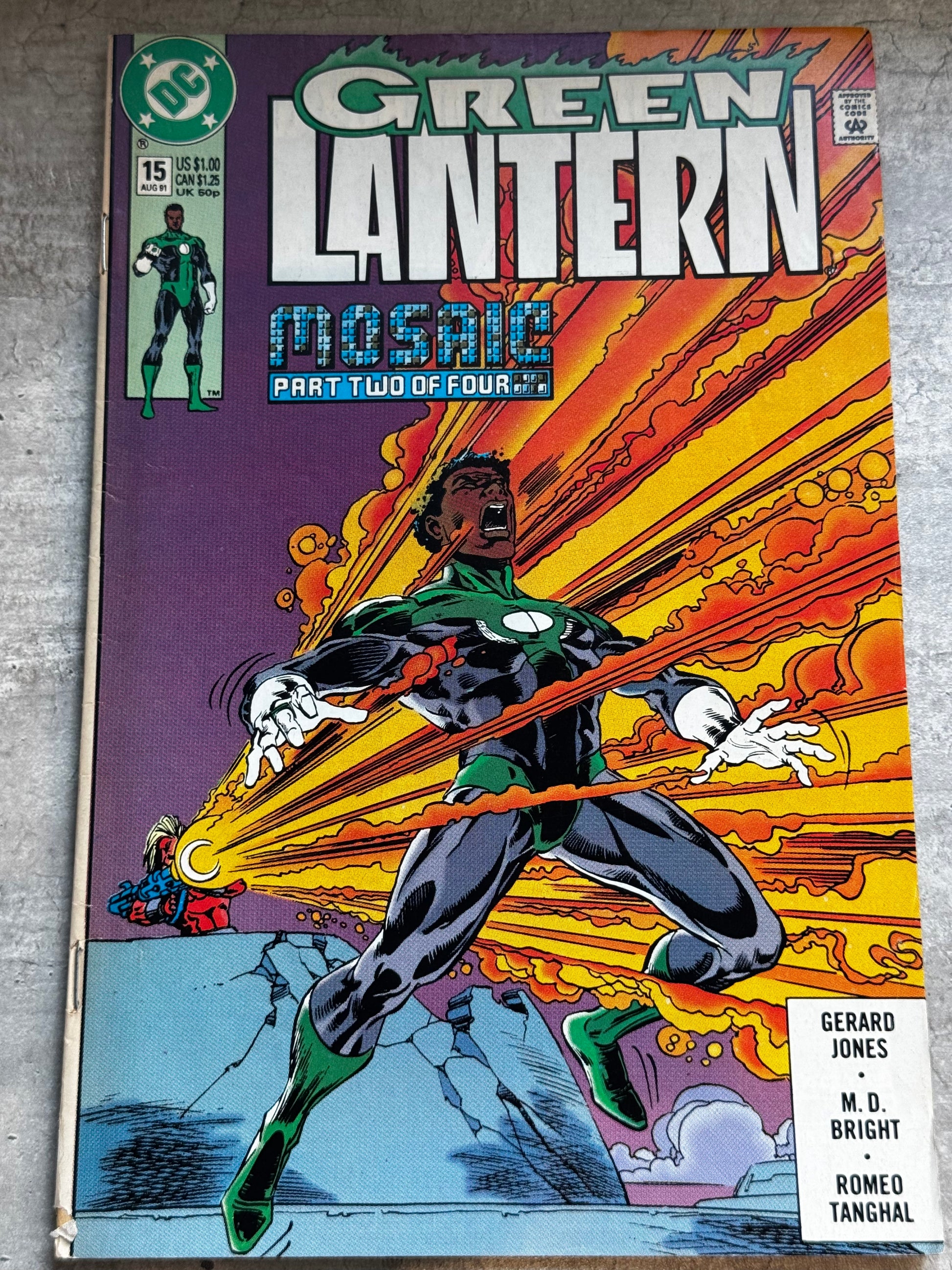 1991 - DC Comics - Green Lantern, Vol. 3 #15 Var. A - VF/NM - ENG 1