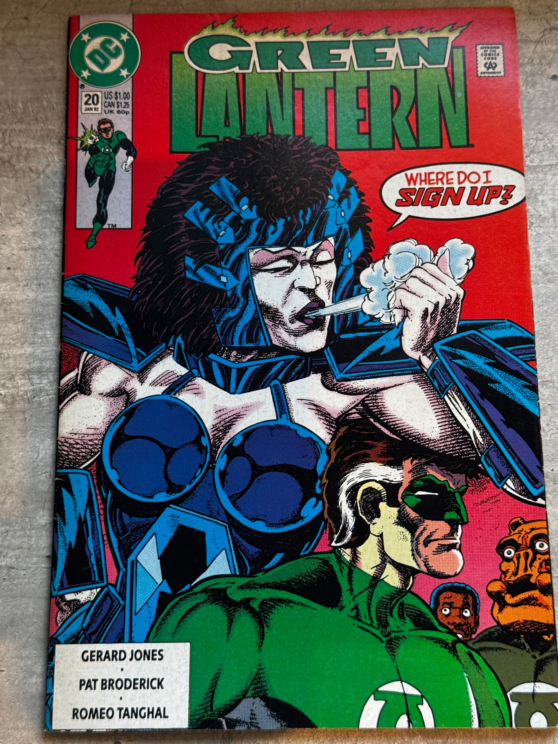 1991 - DC Comics - Green Lantern, Vol. 3 #20 Var. A - VF/NM - ENG 1