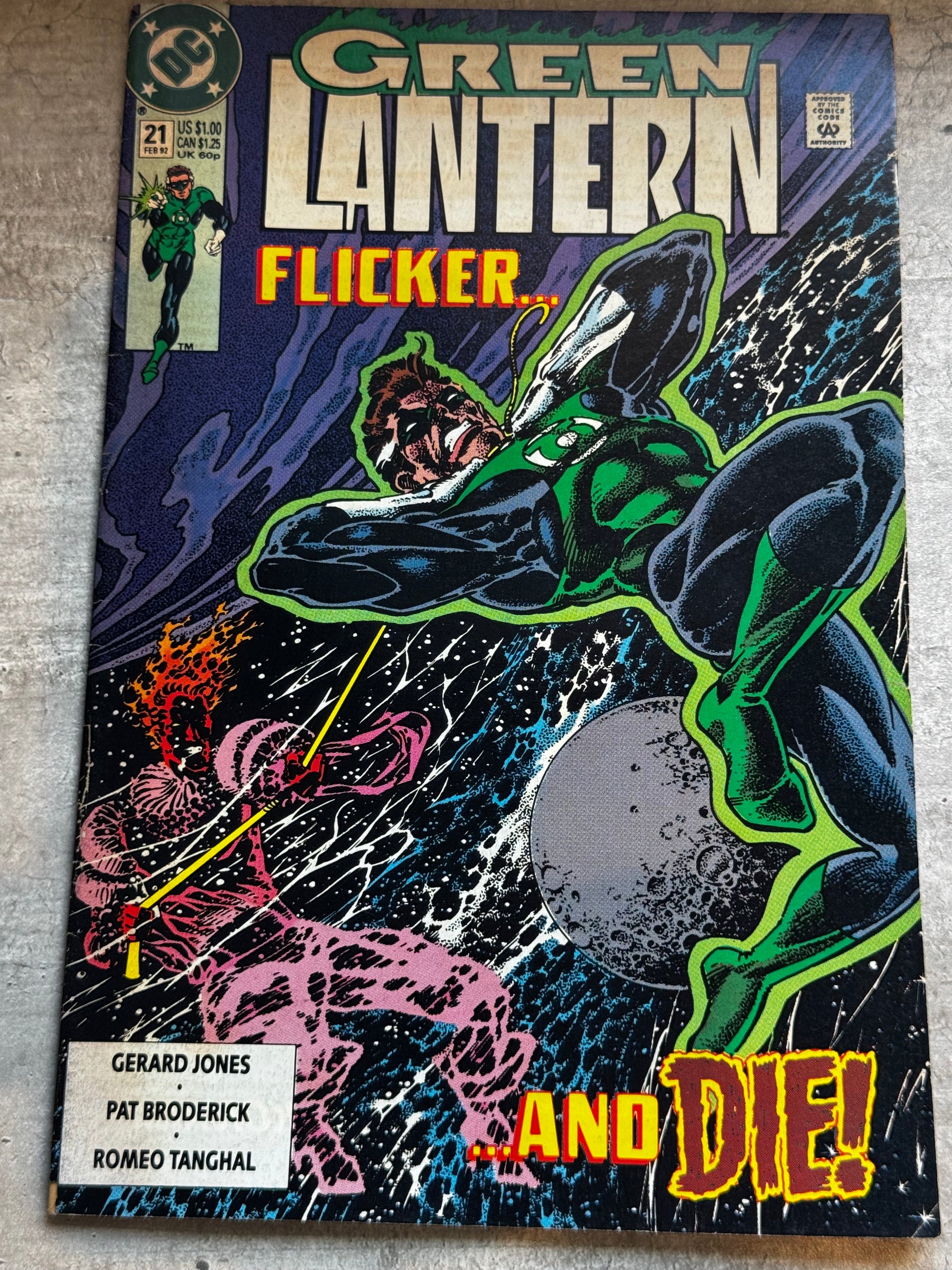 1991 - DC Comics - Green Lantern, Vol. 3 #21 - Trials -  Var. A - VF/NM - ENG 1