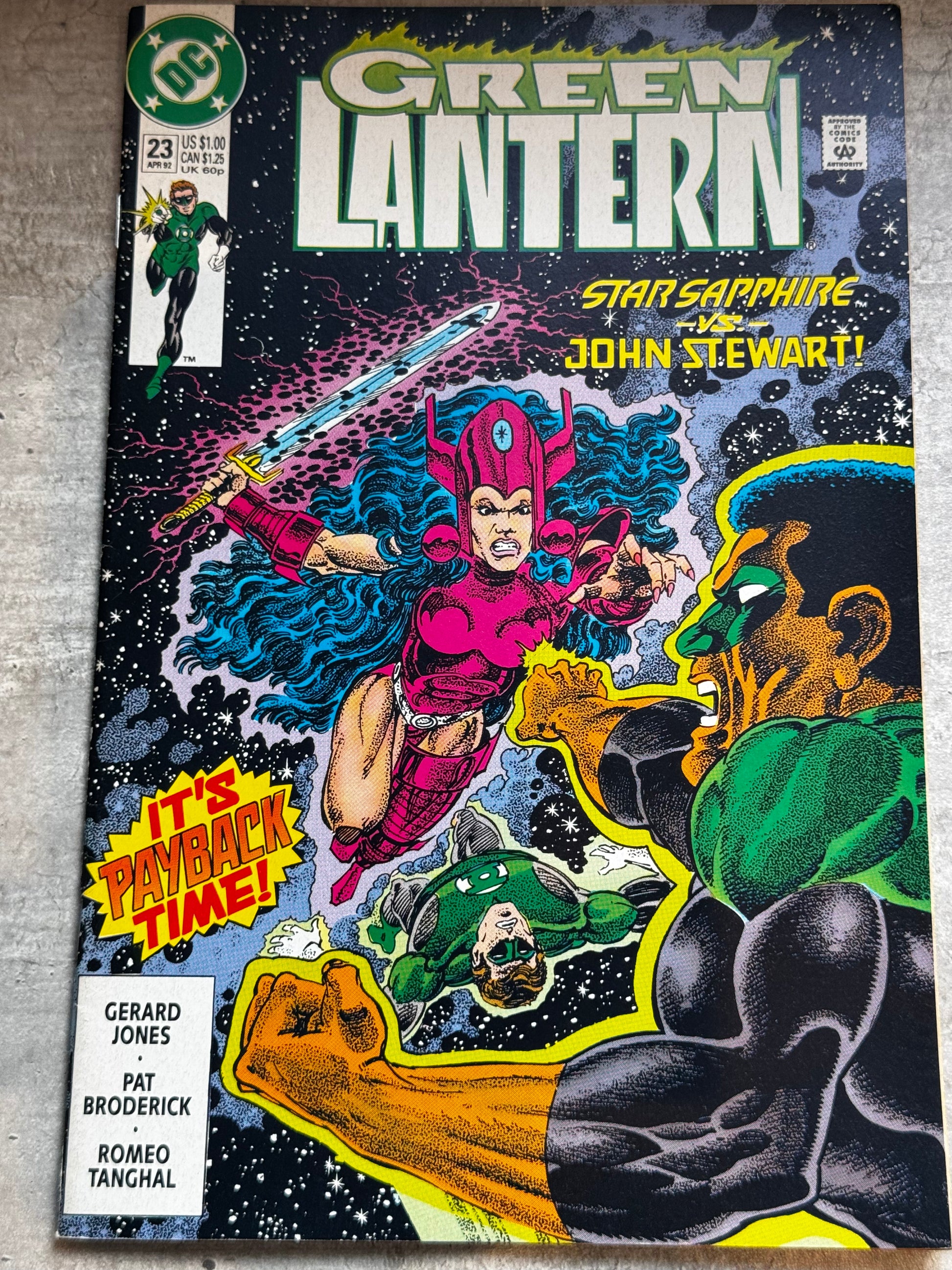1992 - DC Comics - Green Lantern, Vol. 3 #23 - Memories -  Var. A - VF/NM - ENG 1
