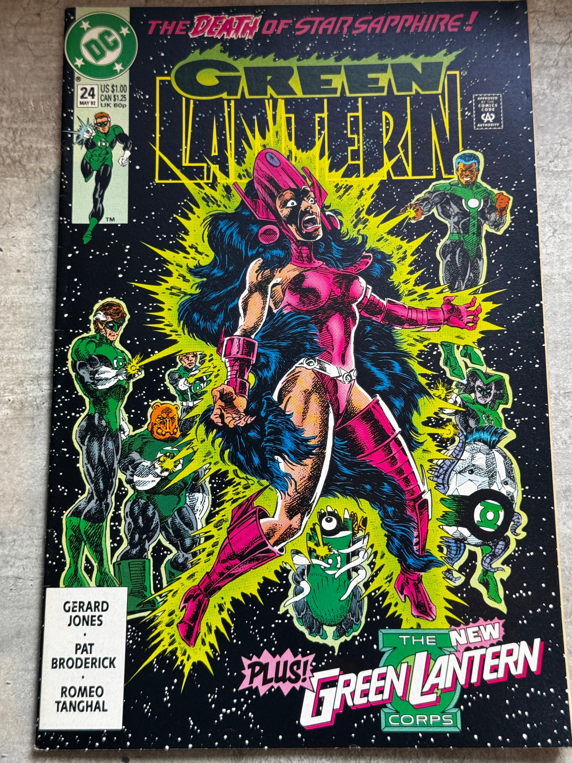 1992 - DC Comics - Green Lantern, Vol. 3 #24 Var. A - VF/NM - ENG 1