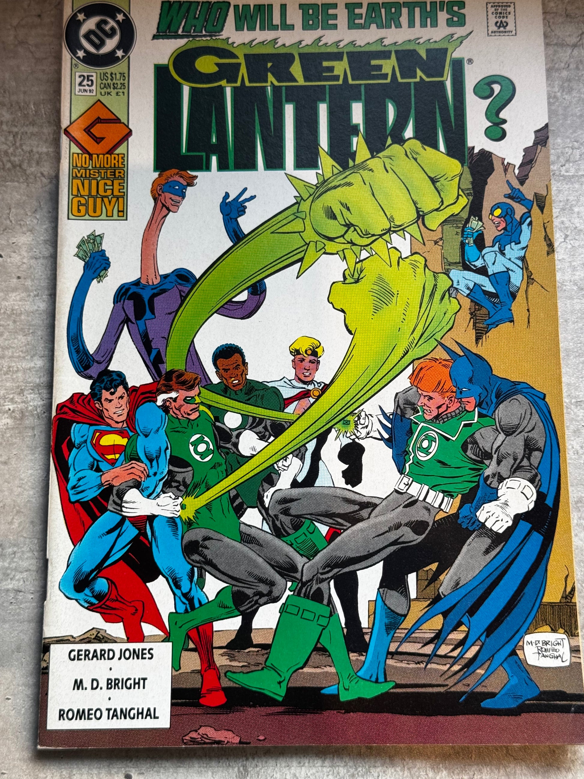 1992 - DC Comics - Green Lantern, Vol. 3 #25 Var. A - VF/NM - ENG 1