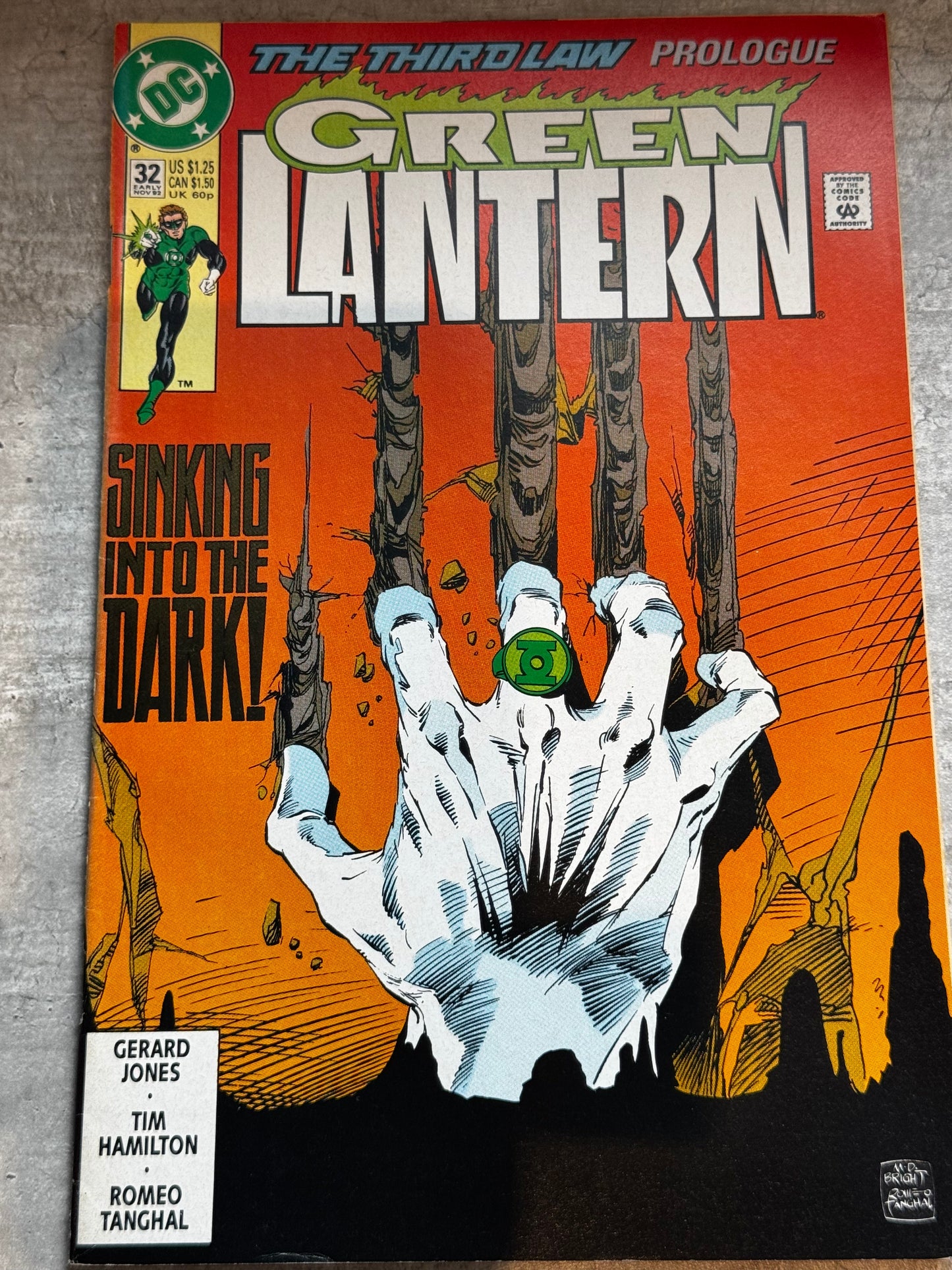 1992 - DC Comics - Green Lantern, Vol. 3 #32 Var. A - VF/NM - ENG 1