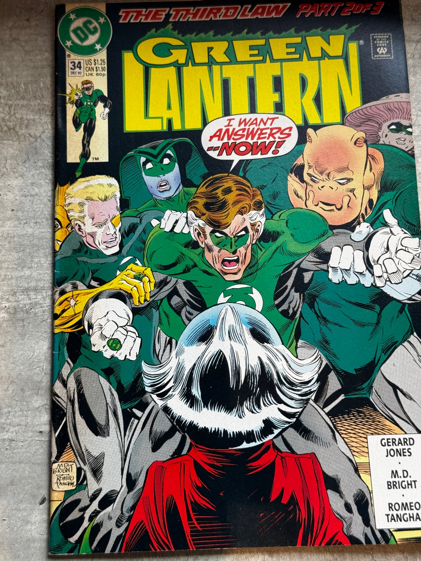 1992 - DC Comics - Green Lantern, Vol. 3 #34 Var. A - VF/NM - ENG 1