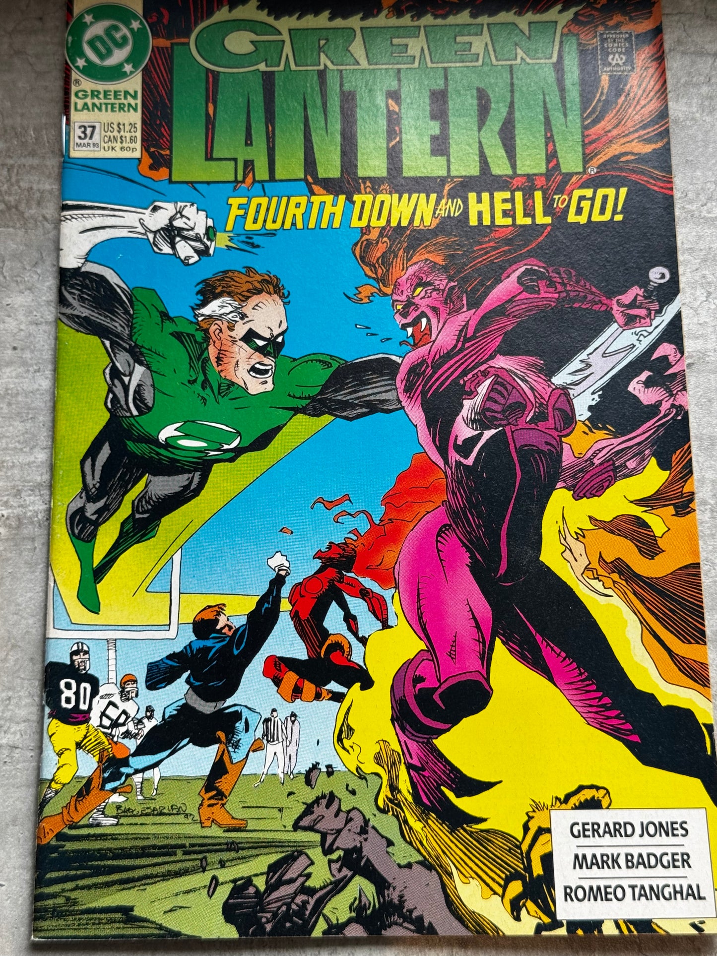 1993 - DC Comics - Green Lantern, Vol. 3 #37 Var. A - VF/NM - ENG 1