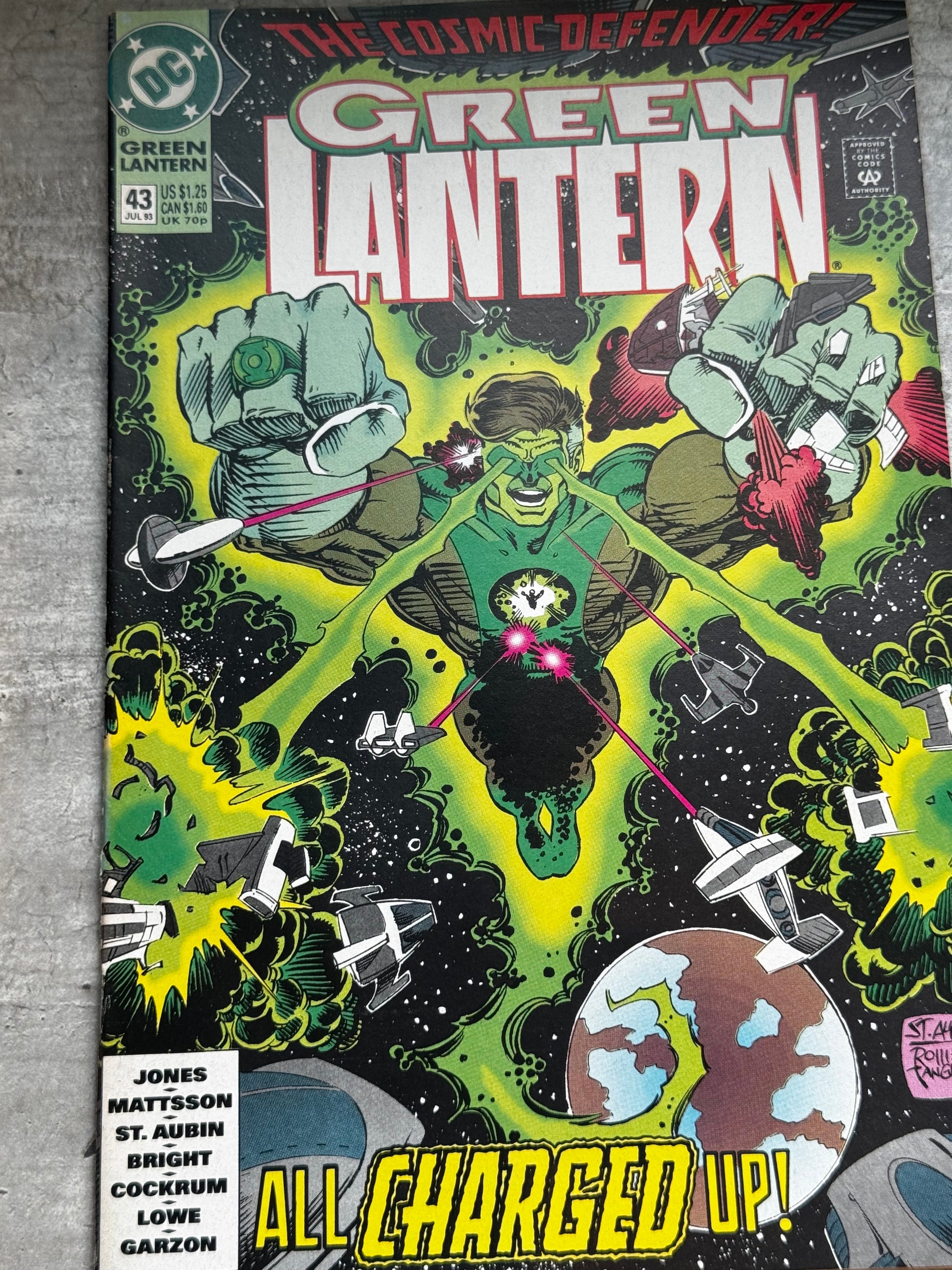 1993 - DC Comics - Green Lantern, Vol. 3 #43 Var. A - VF/NM - ENG 1