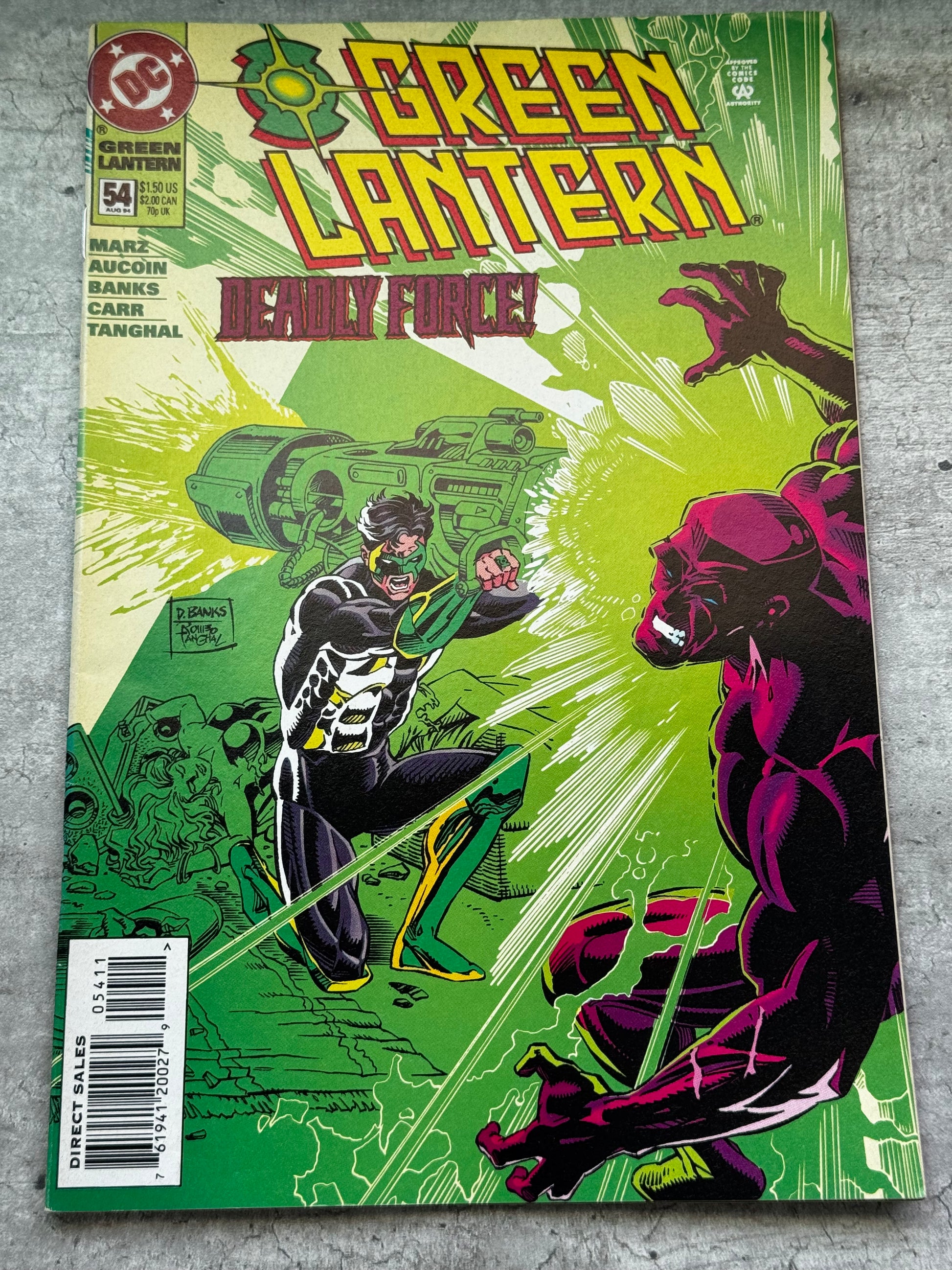 1994 - DC Comics - Green Lantern, Vol. 3 #54 Var. A - NM- - ENG 1