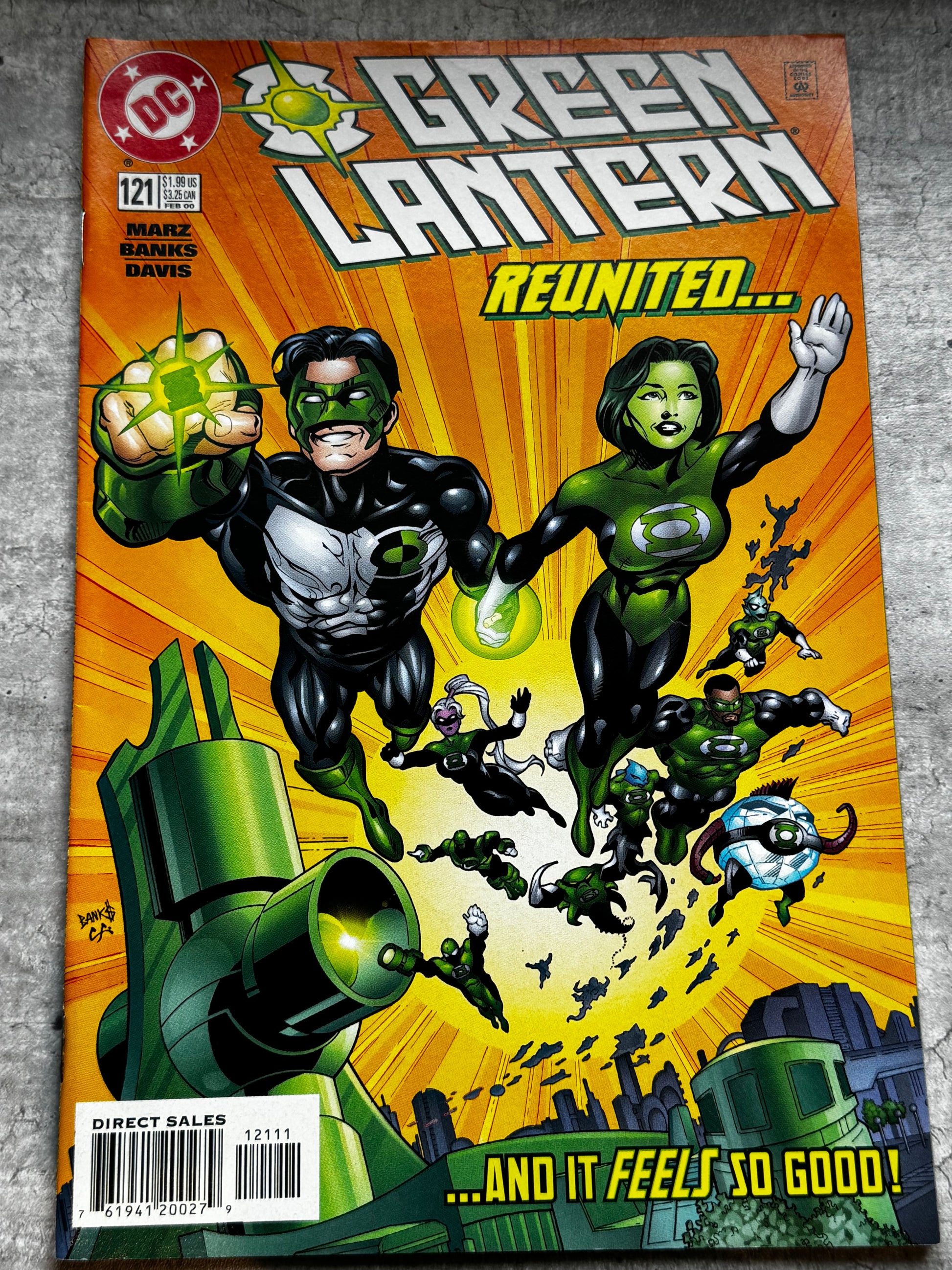 1999 - DC Comics - Green Lantern, Vol. 3 #121 - New World -  Var. A - NM- - ENG 1