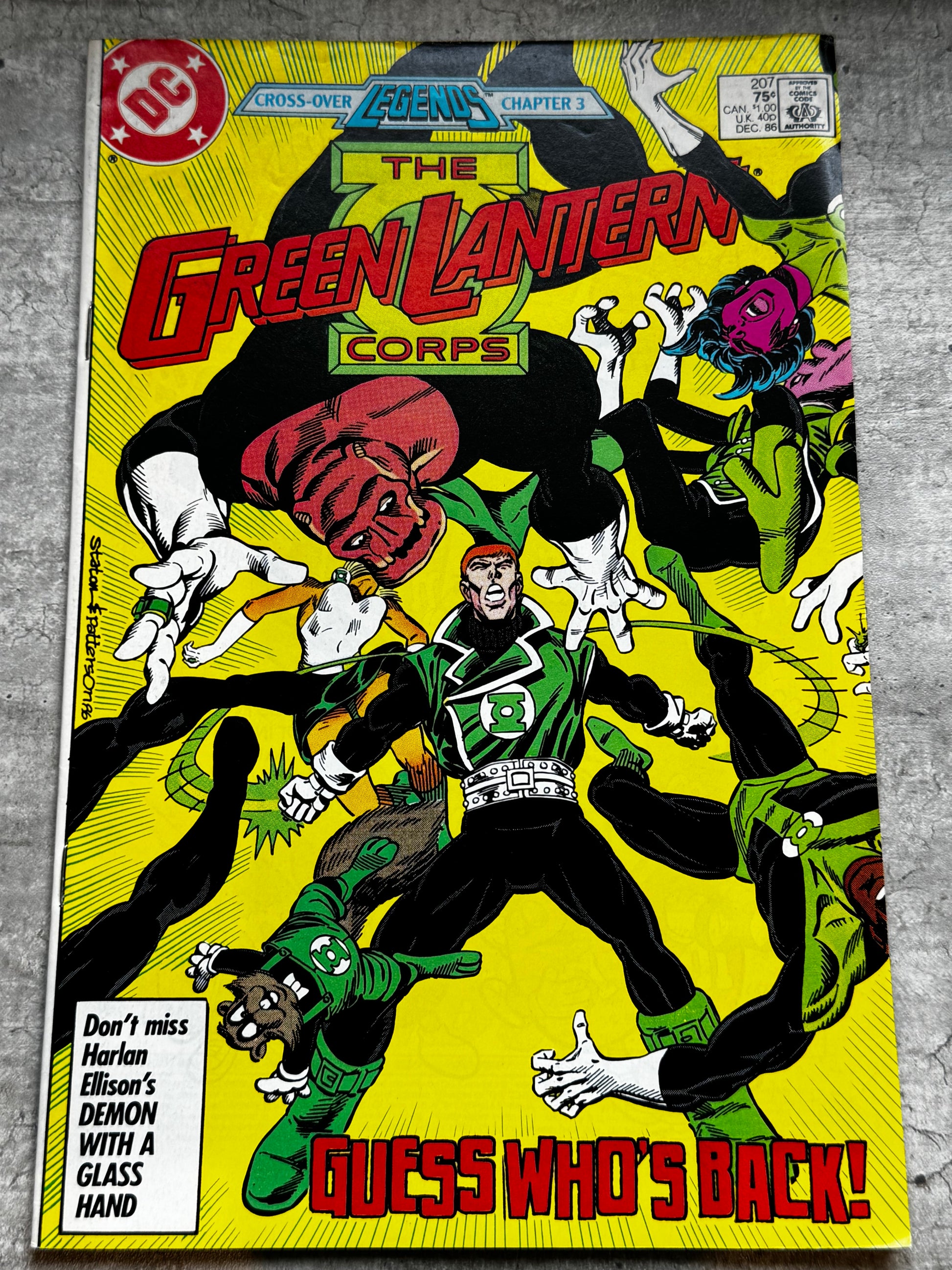 1986 - DC Comics - Green Lantern, Vol. 2 #207 Var. A - NM- - ENG 1