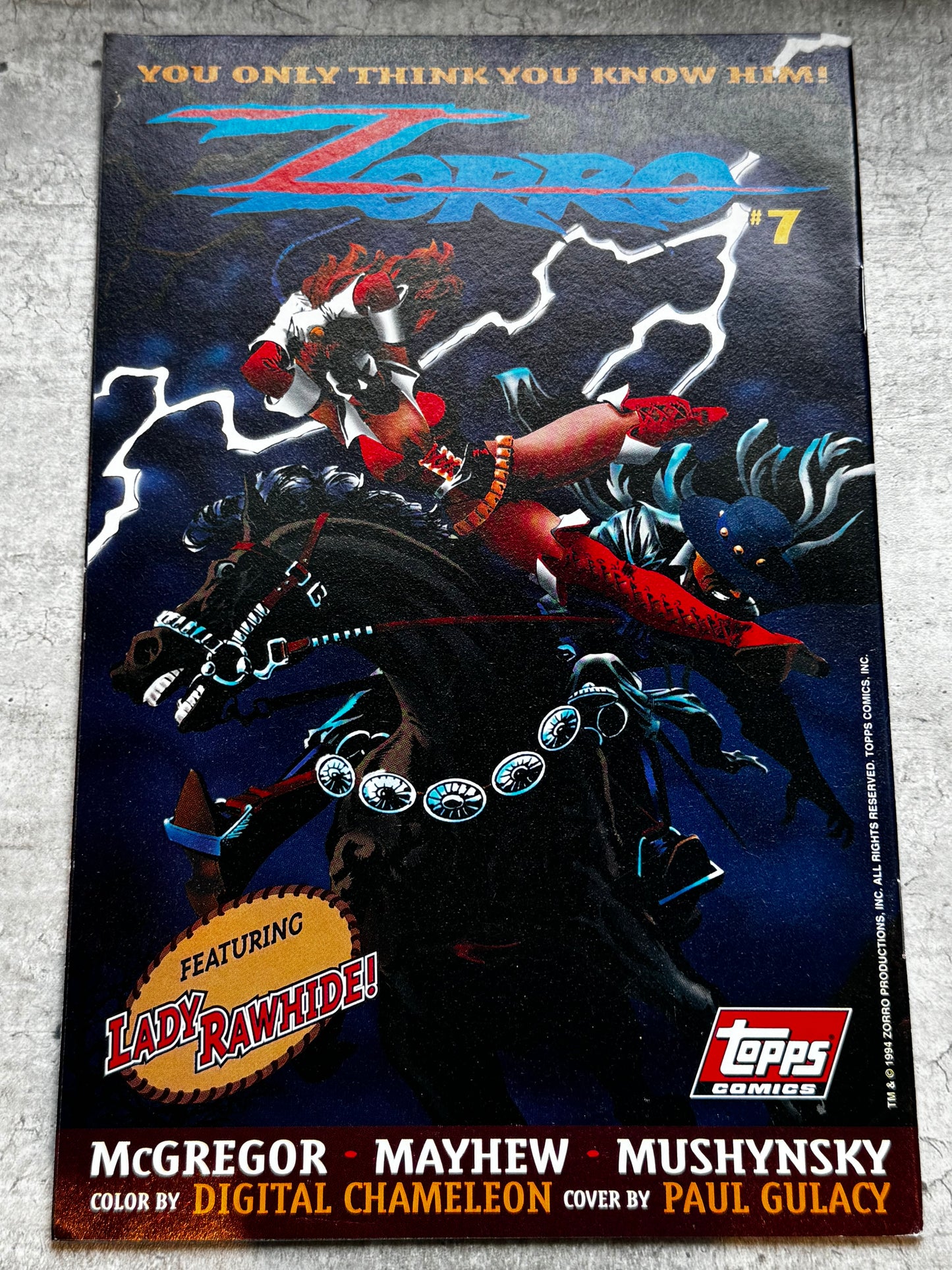 1994 - Topps Comics - Satan's Six: Hellspawn #3NM - ENG 2