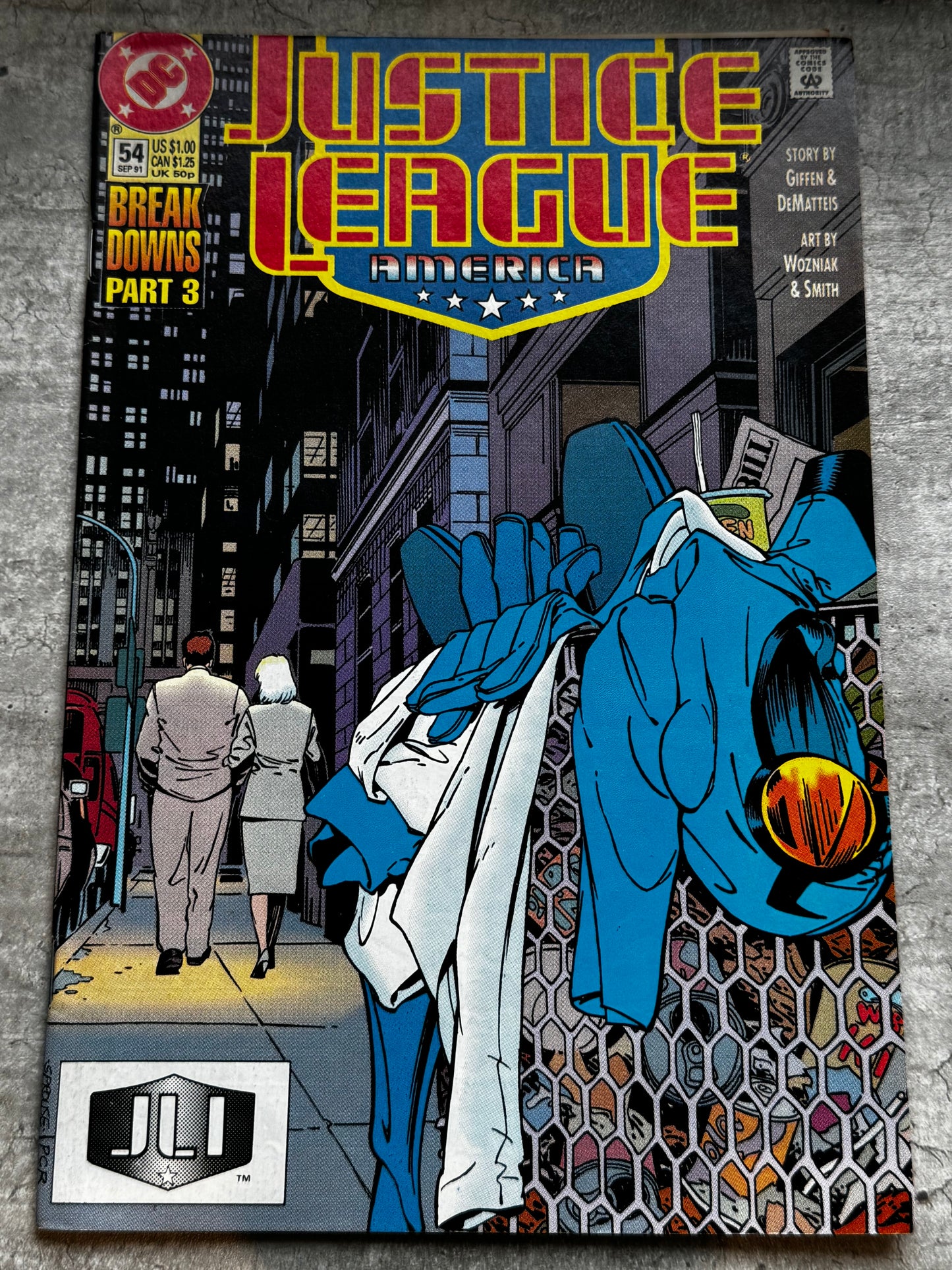 1991 - Justice League / International / America #54 Var. A - VF/NM - ENG 1