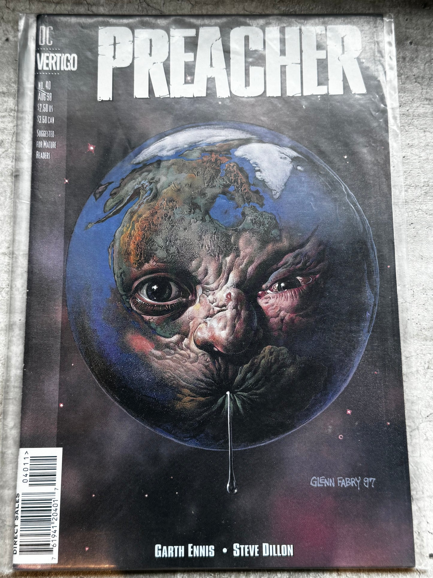 1998 - DC Comics - Preacher #40 - Arsefaced World - NM - ENG 1