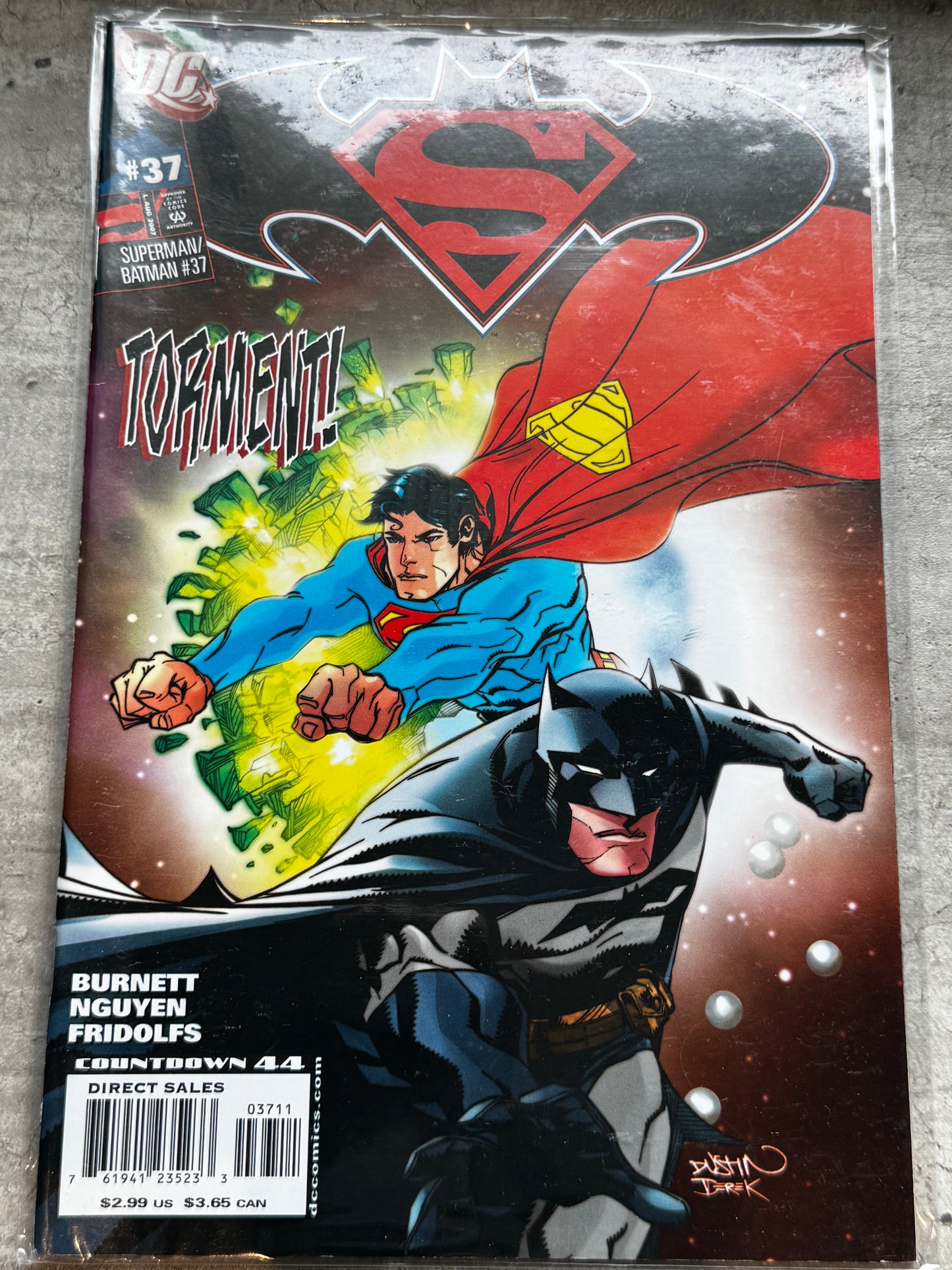 2007 - DC Comics - Superman / Batman #37 - Part 1 - Var. A - NM+ - ENG 1