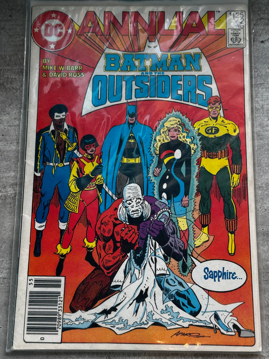 1985 - DC Comics - Batman and the Outsiders, Vol. 1 Annual #2 Var. B - VF+ - ENG 1