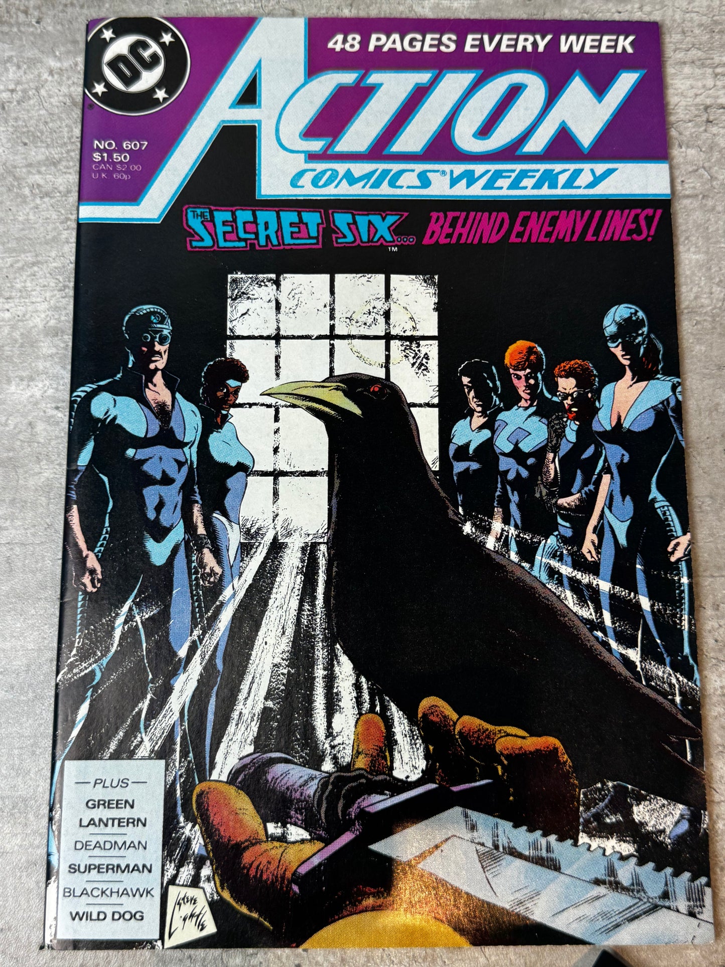 1988 - DC Comics - Action Comics, Vol. 1 #607VF/NM - ENG 1