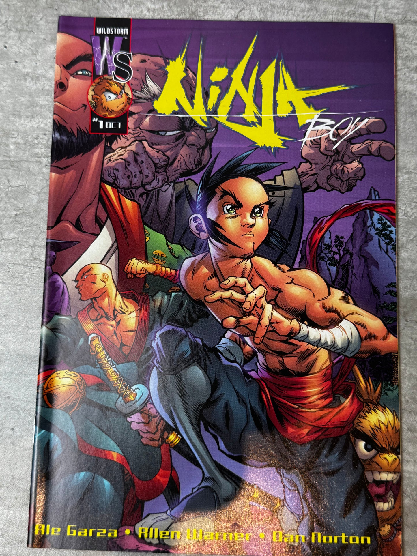 2001 - DC Comics - Ninja Boy #1NM - ENG 1