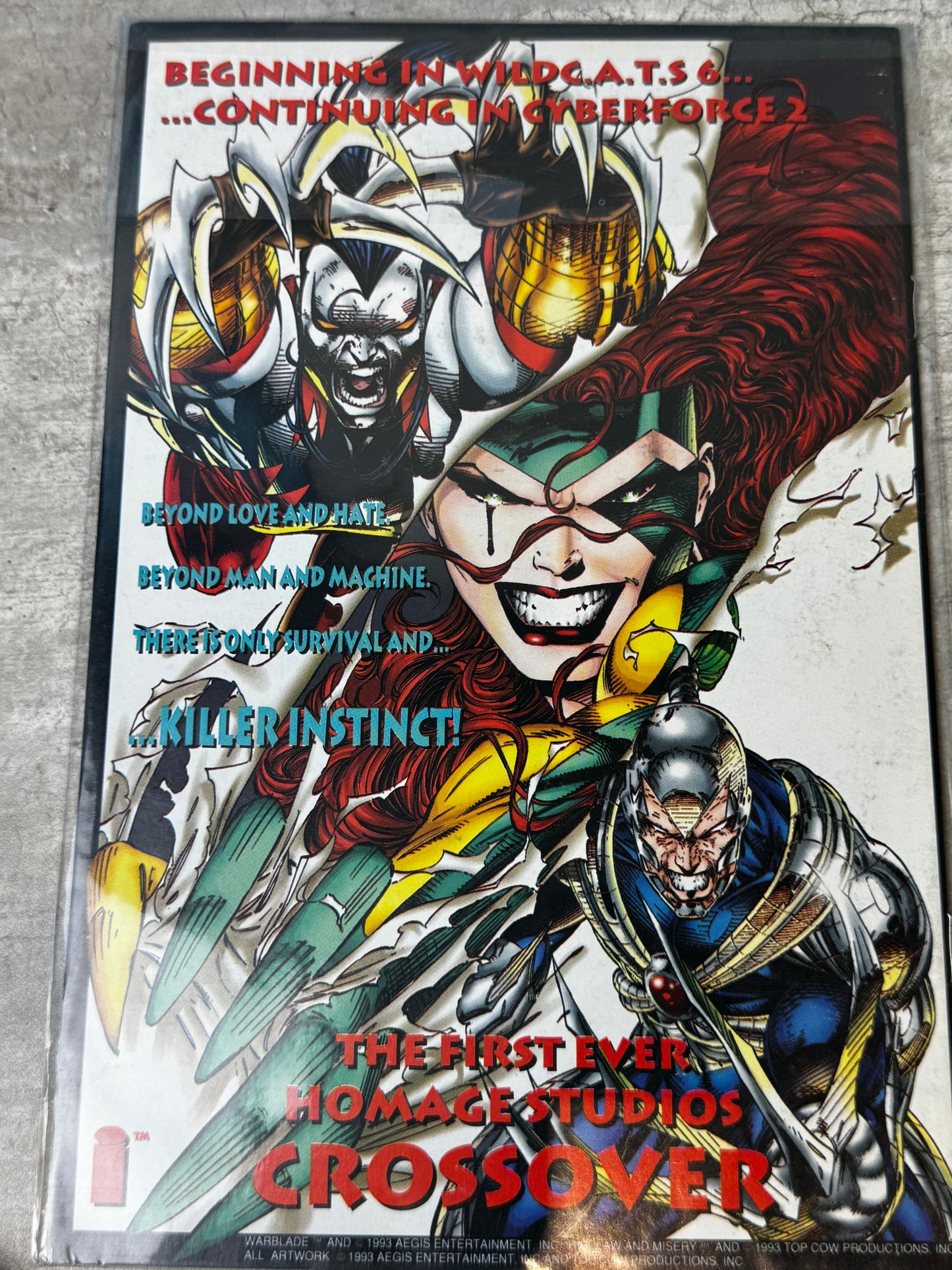 1993 - Image Comics - WildC.A.T.S. Trilogy #2 Var. B - NM - ENG 2