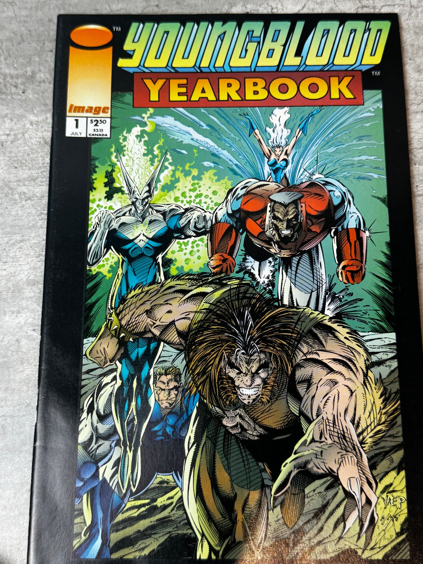 1992 - Image Comics - Youngblood, Vol. 1 #1 Var. B - NM+ - ENG 1
