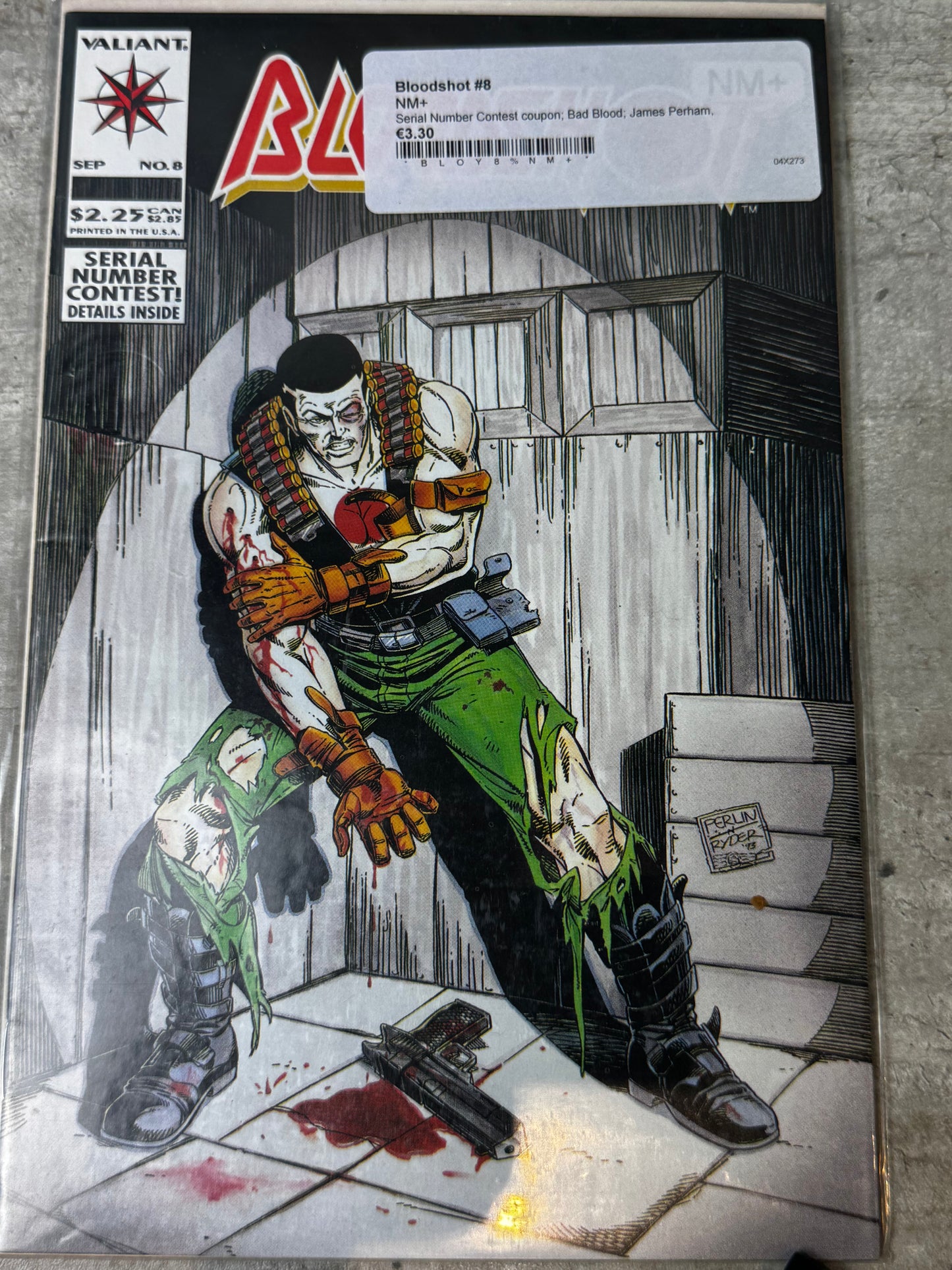 1993 - Valiant Entertainment - Bloodshot, Vol. 1 #8 - Bad Blood - NM- - ENG 1