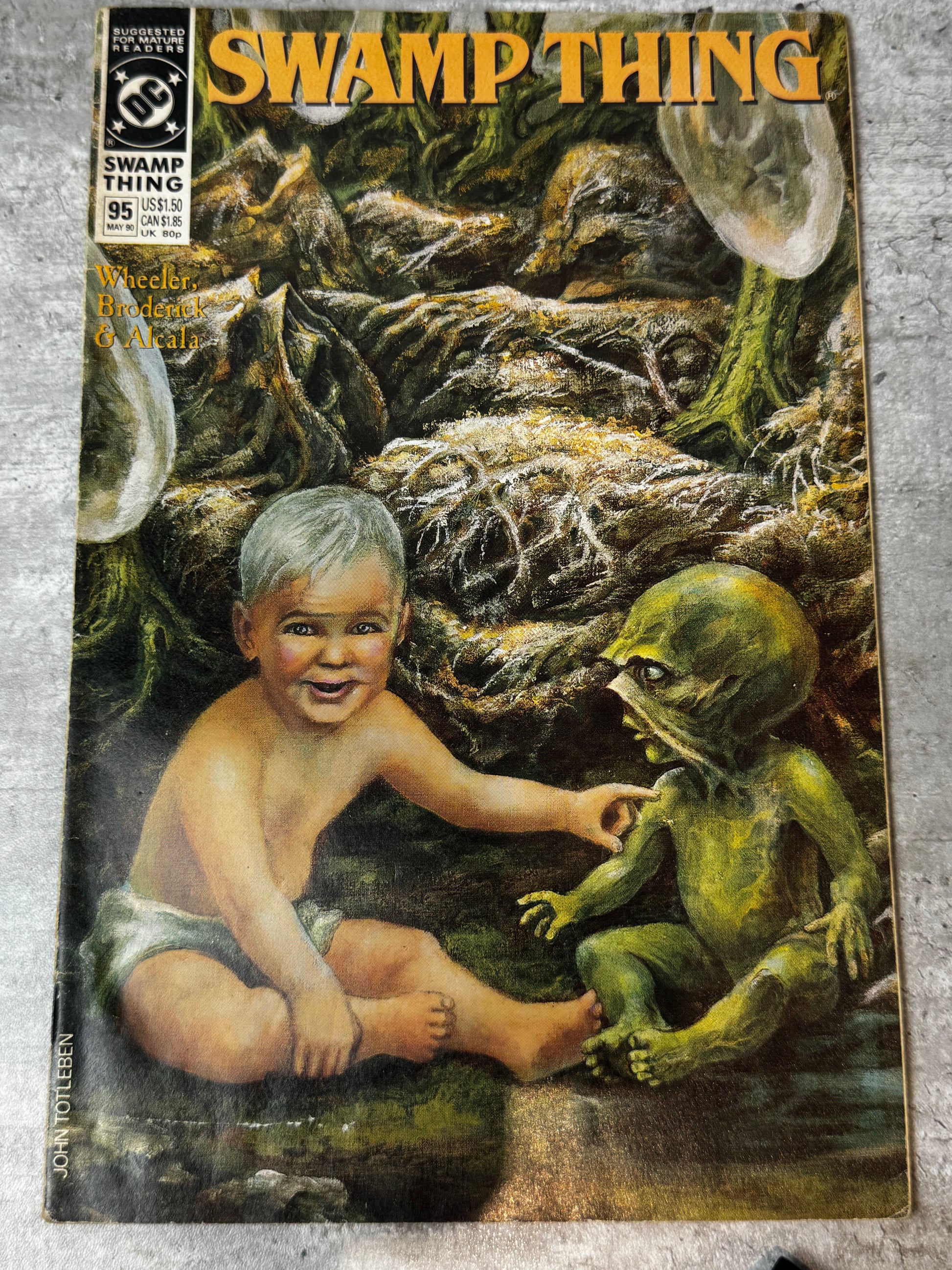 1990 - DC Comics - Swamp Thing, Vol. 2 #95 - Toxic Wonderland - VF/NM - ENG 1