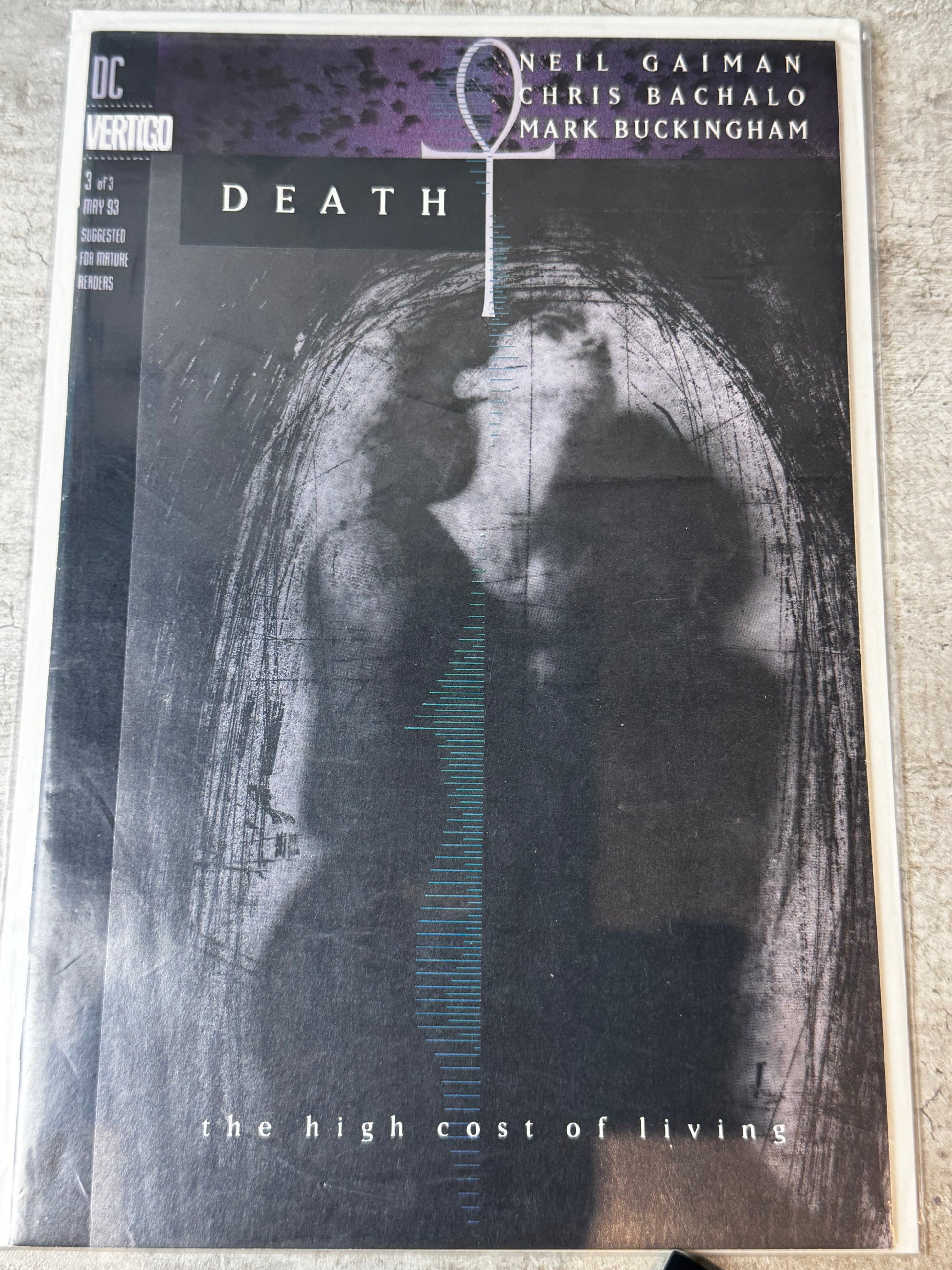 1993 - DC Comics - Death: The High Cost of Living #3 Var. B - NM - ENG 1