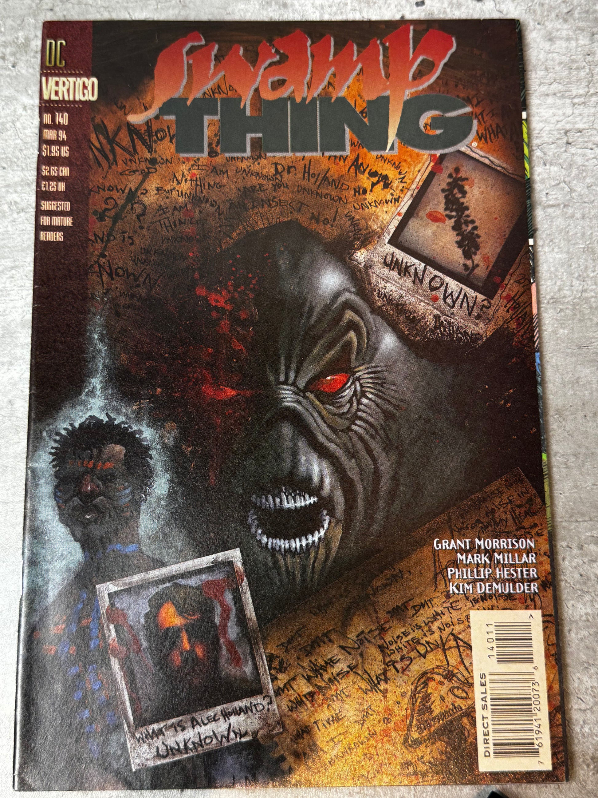 1994 - DC Comics - Swamp Thing, Vol. 2 #140 Var. A - VF/NM - ENG 1