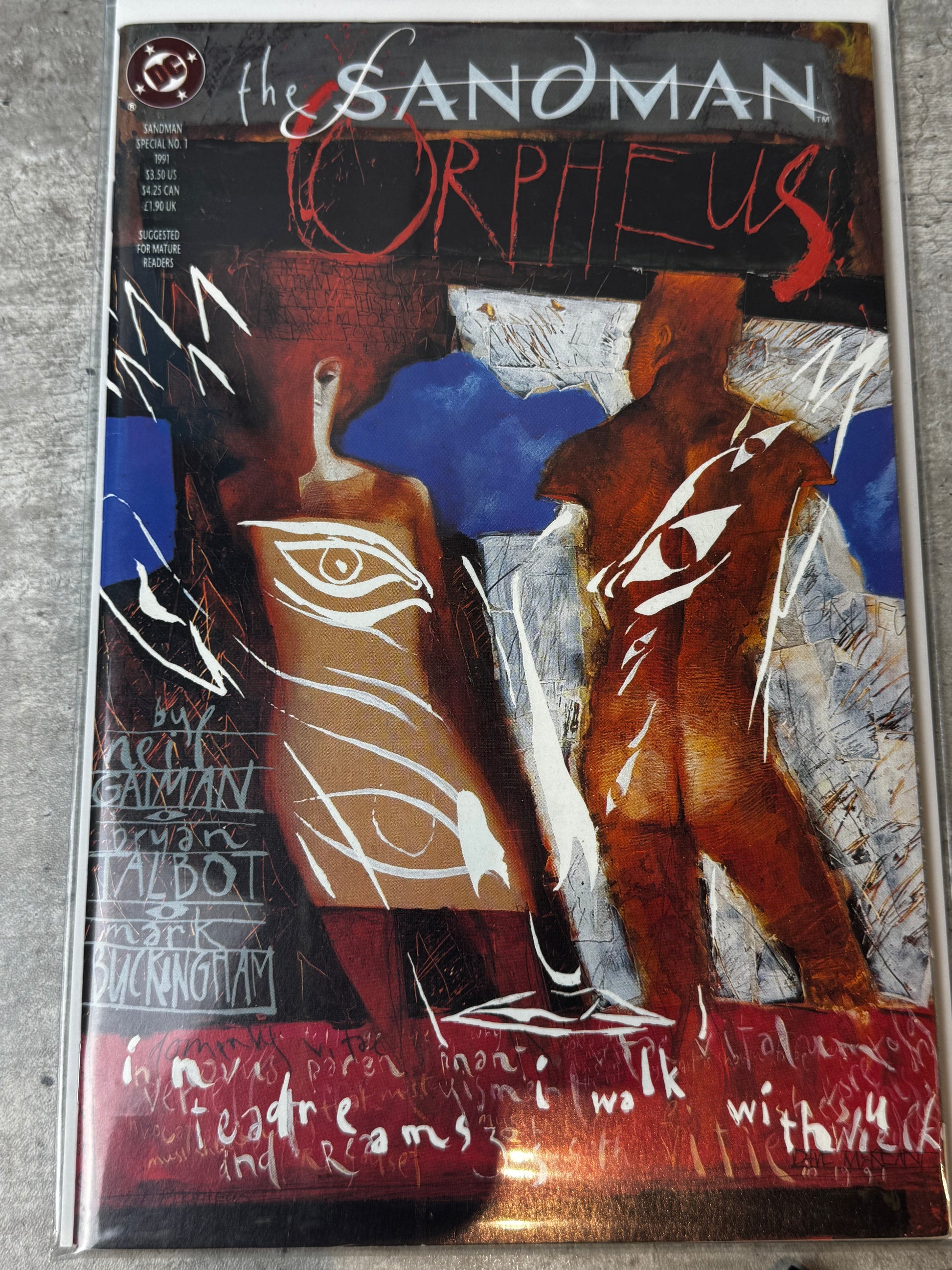 1991 - DC Comics - The Sandman Special #1 - The Song Of Orpheus - NM+ - ENG 1