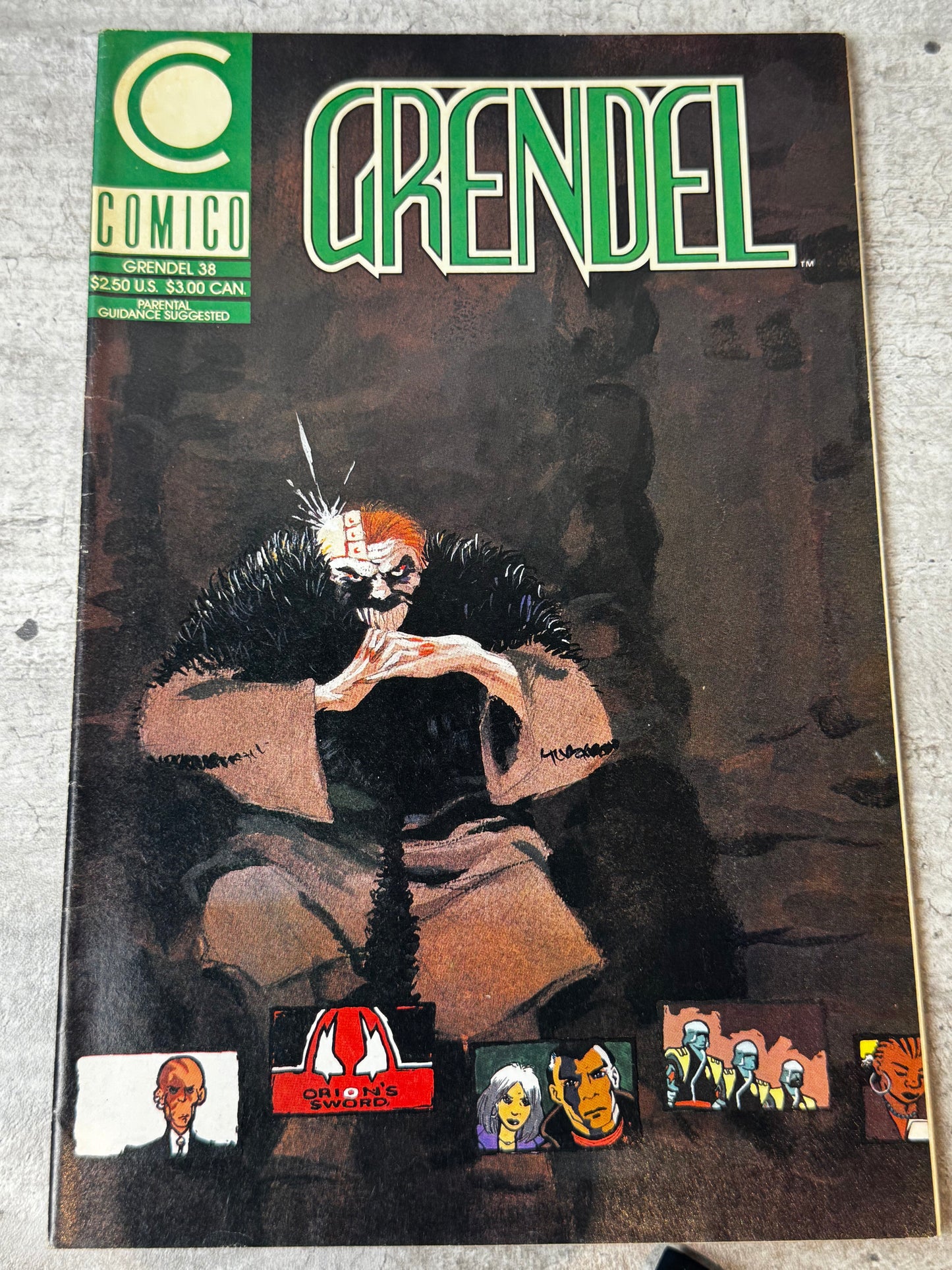 1989 - Comico - Grendel, Vol. 2 #38 - Devil In Drive - NM- - ENG 1