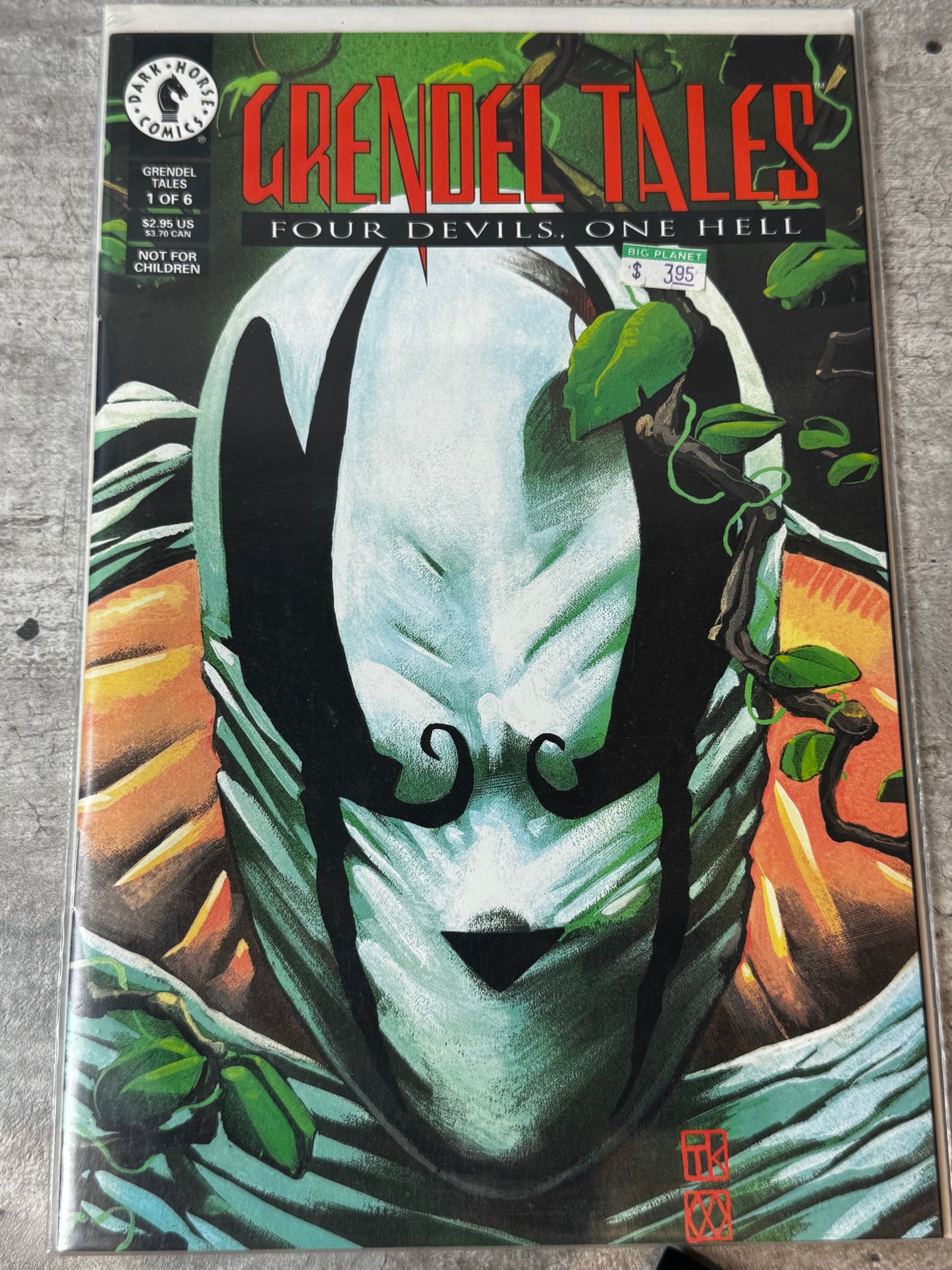 1993 - Dark Horse Comics - Grendel Tales: Four Devils, One Hell #1NM- - ENG 1