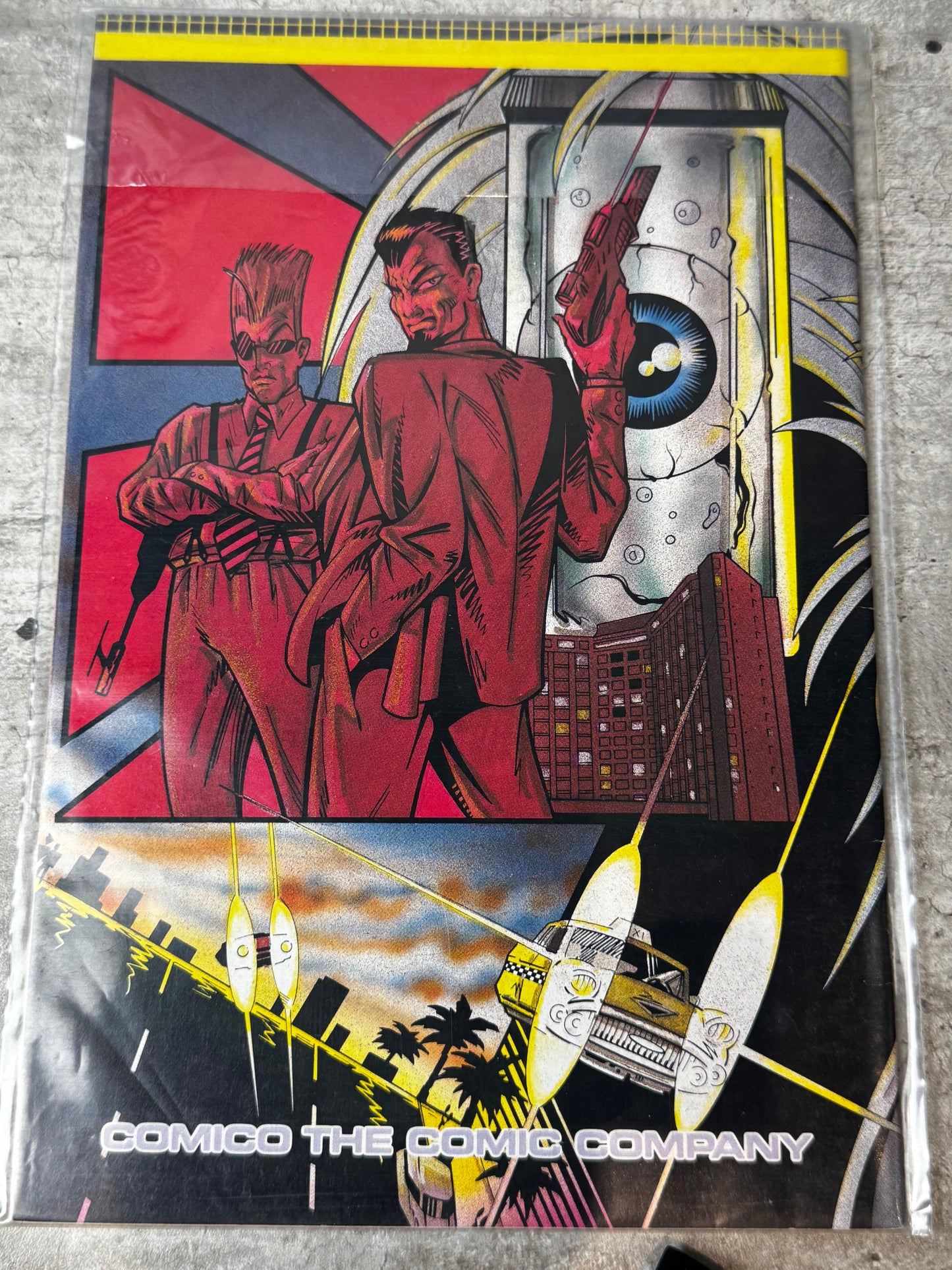 1986 - Comico - Grendel, Vol. 2 #2 - Devil Head Raises - Var. B - NM- - ENG 2