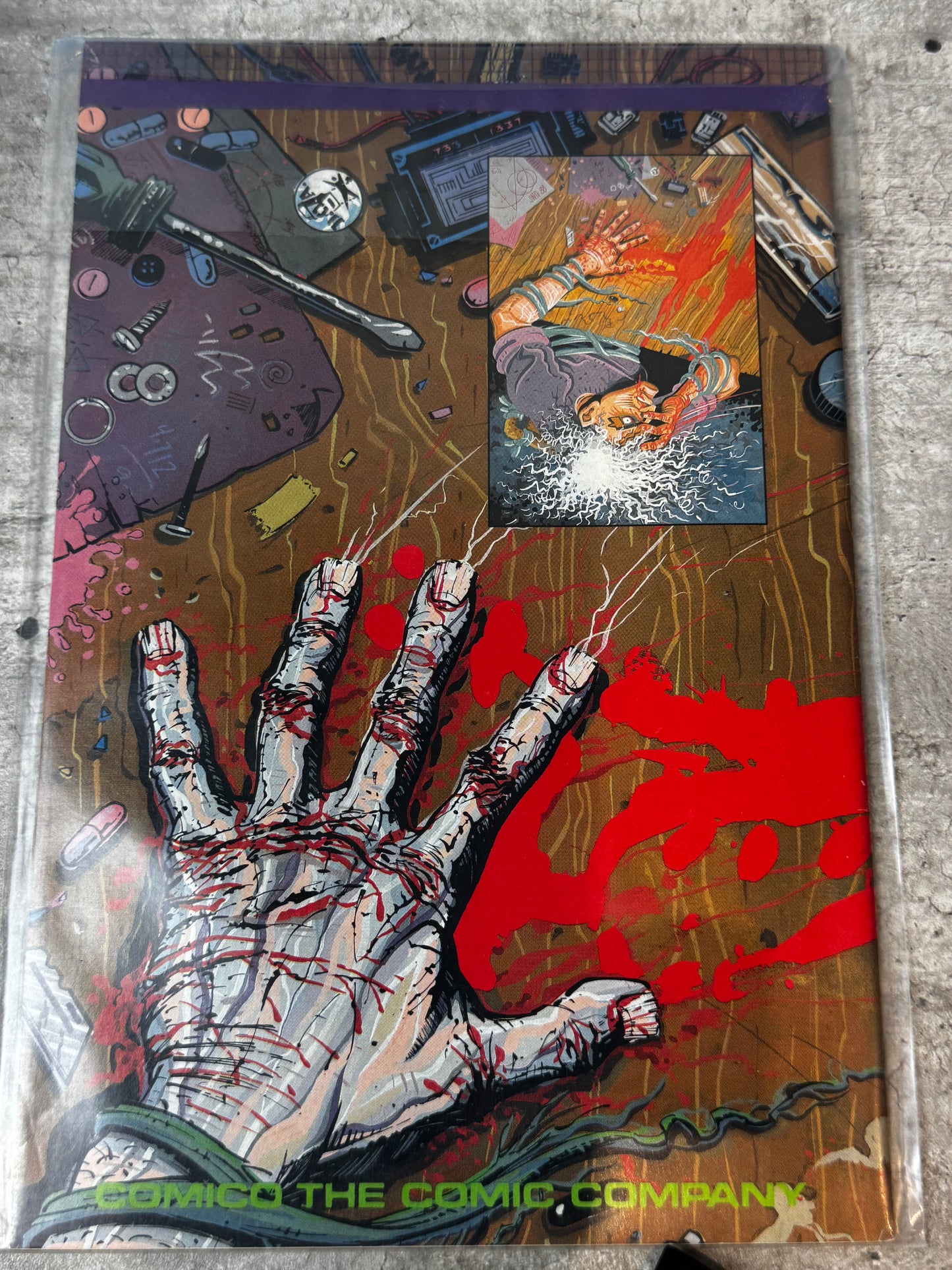 1988 - Comico - Grendel, Vol. 2 #26 - Devil's Tracks - NM- - ENG 2