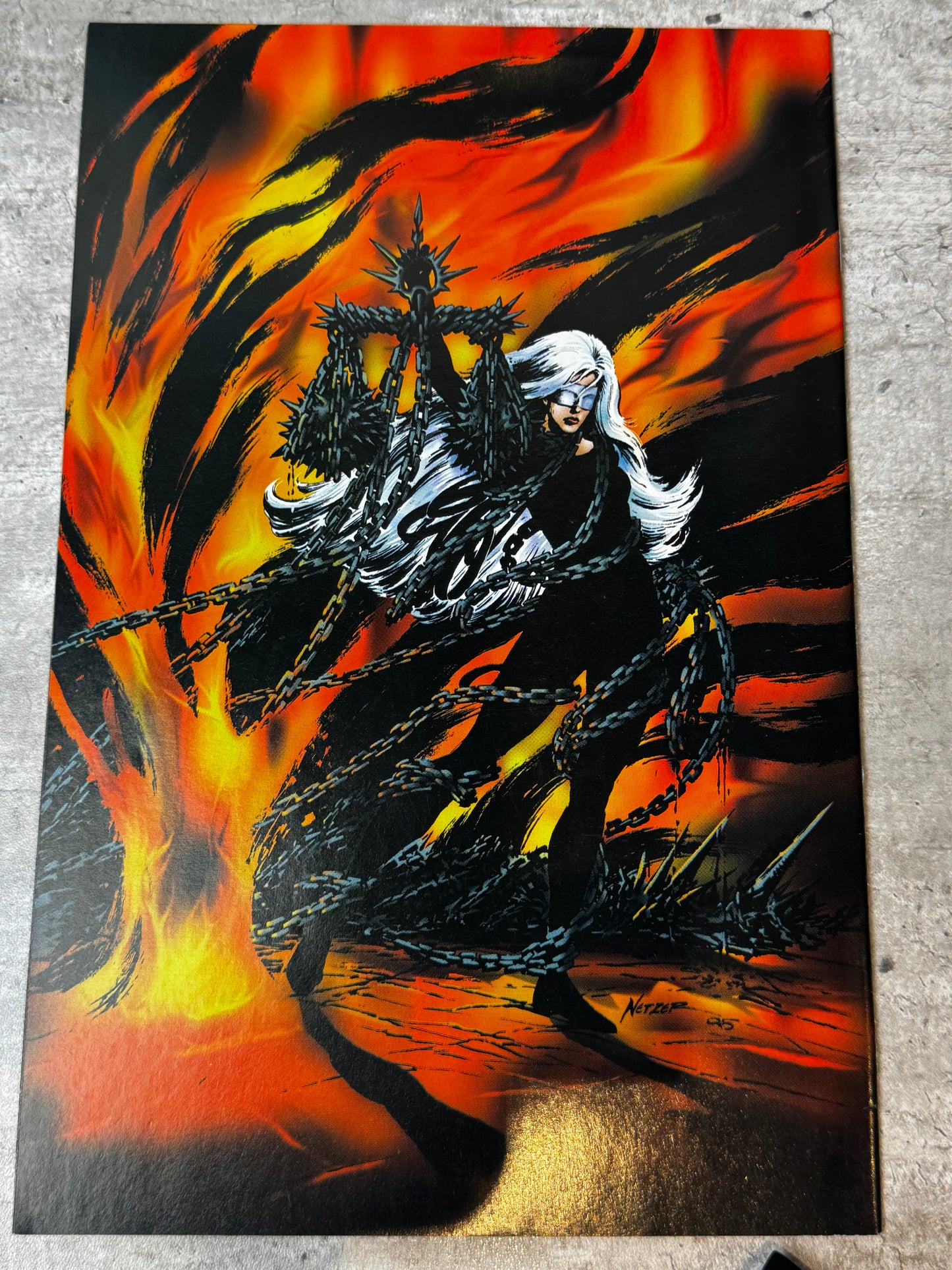 1995 - Neil Gaiman's Lady Justice (Tekno Comix) #1 Var. A - NM+ - ENG 2