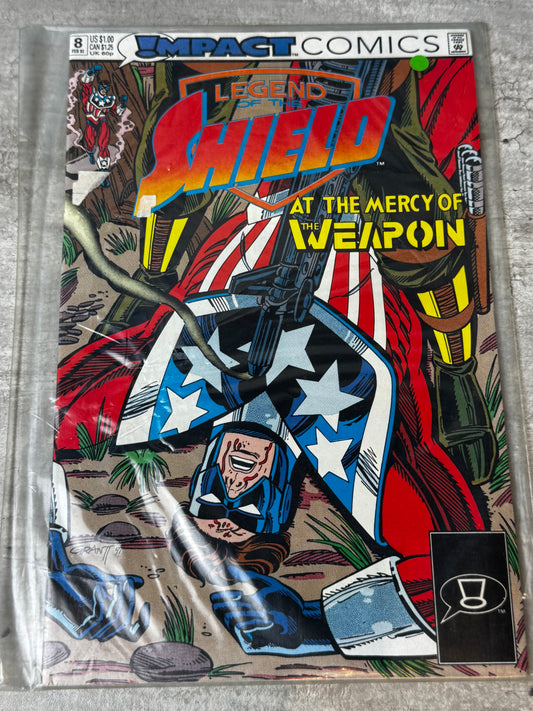 1991 - DC Comics - Legend of the Shield #8 Var. A - NM- - ENG 1