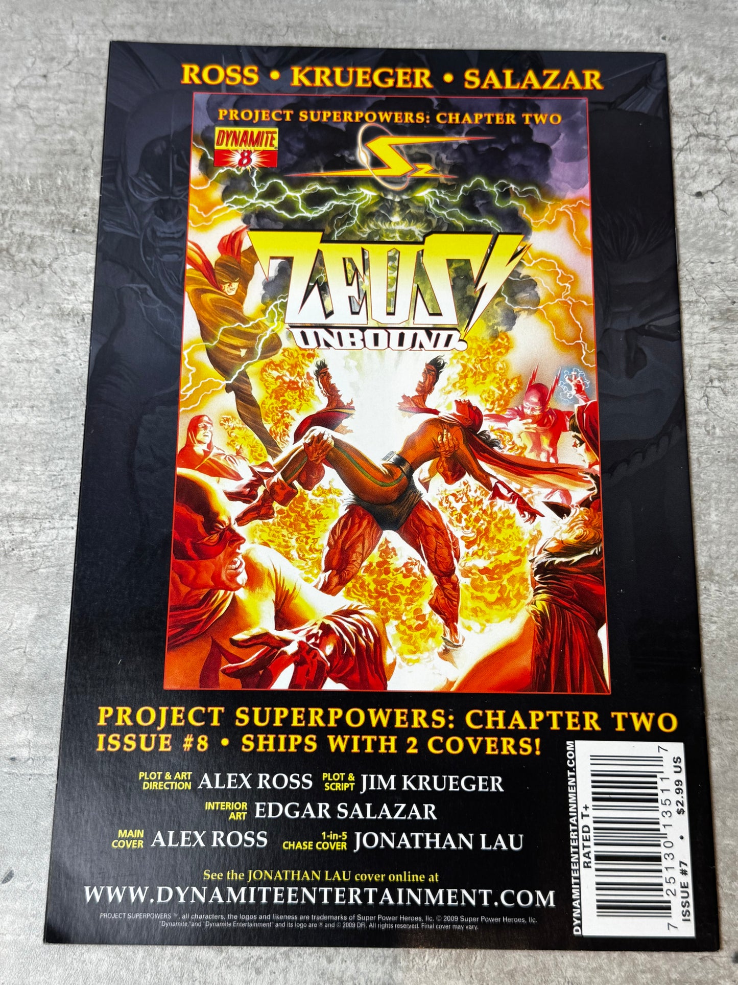 2010 - Project Superpowers: Chapter Two #7 Var. A - M - ENG 2