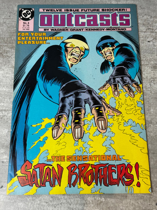 1987 - DC Comics - Outcasts #4 - Satan's Calling - NM - ENG 1