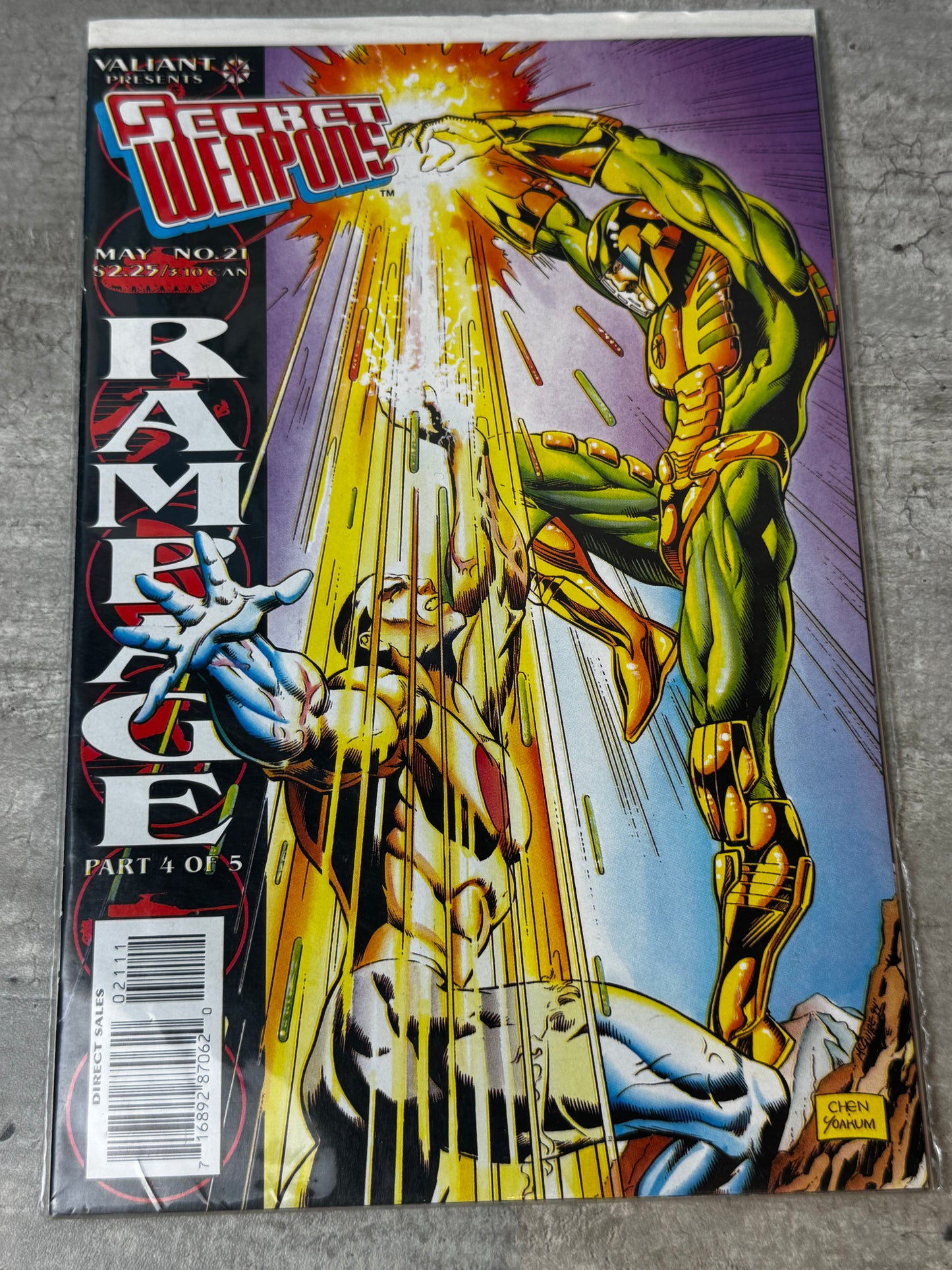 1995 - Valiant Entertainment - Secret Weapons #21NM+ - ENG 1