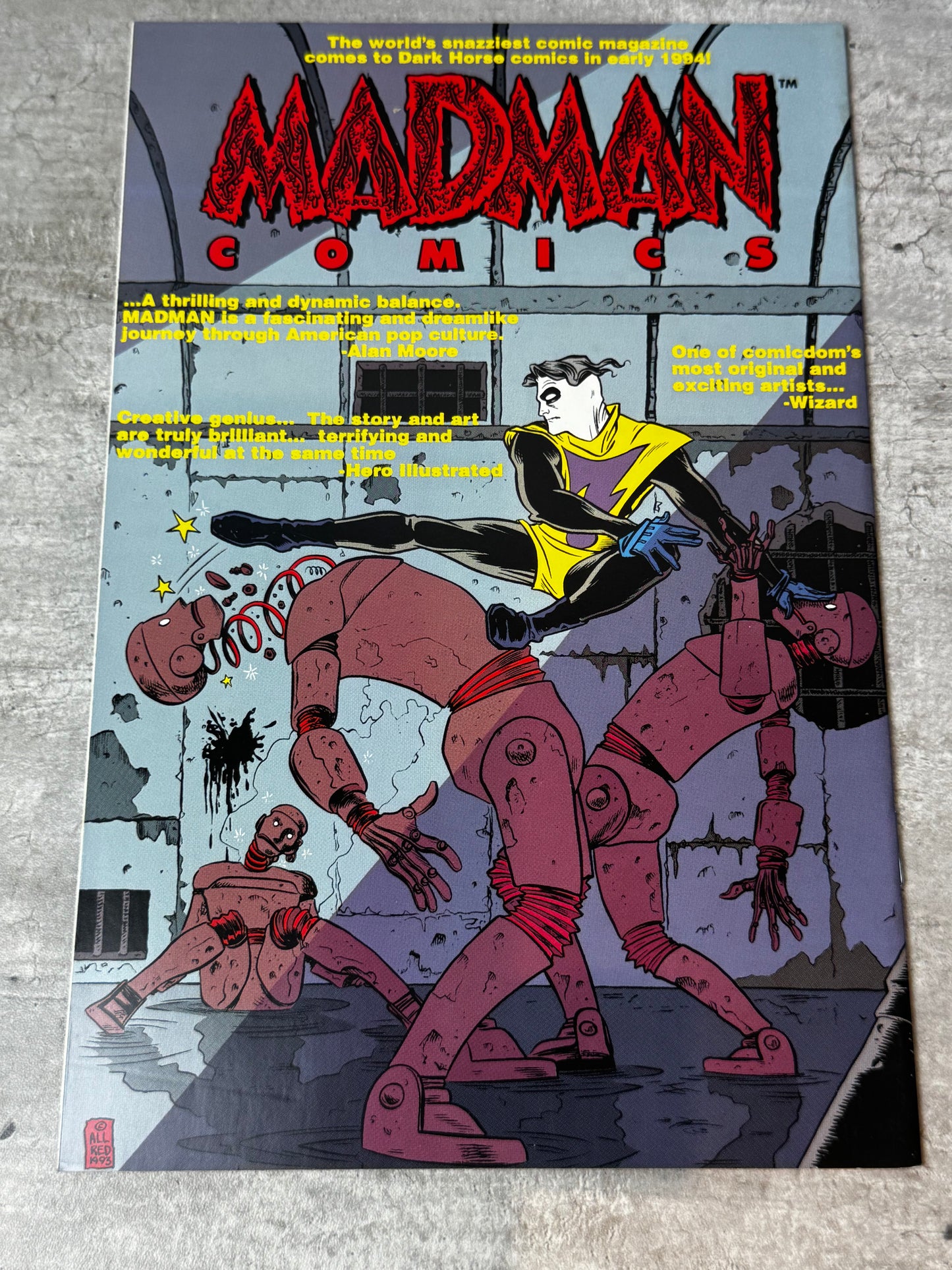 1993 - Image Comics - Shadowhawk, Vol. 3 #1 Var. B - NM+ - ENG 2