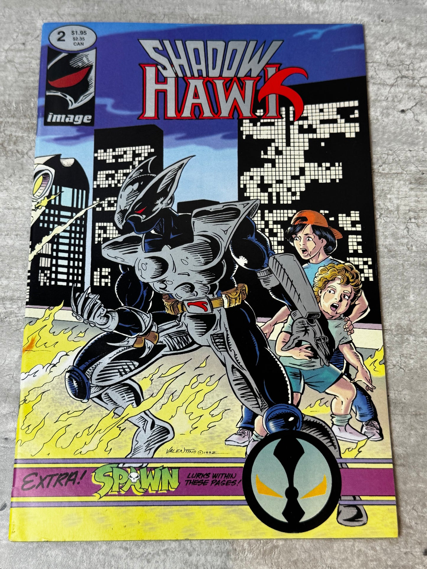 1992 - Image Comics - Shadowhawk, Vol. 1 #2 Var. A - NM+ - ENG 1
