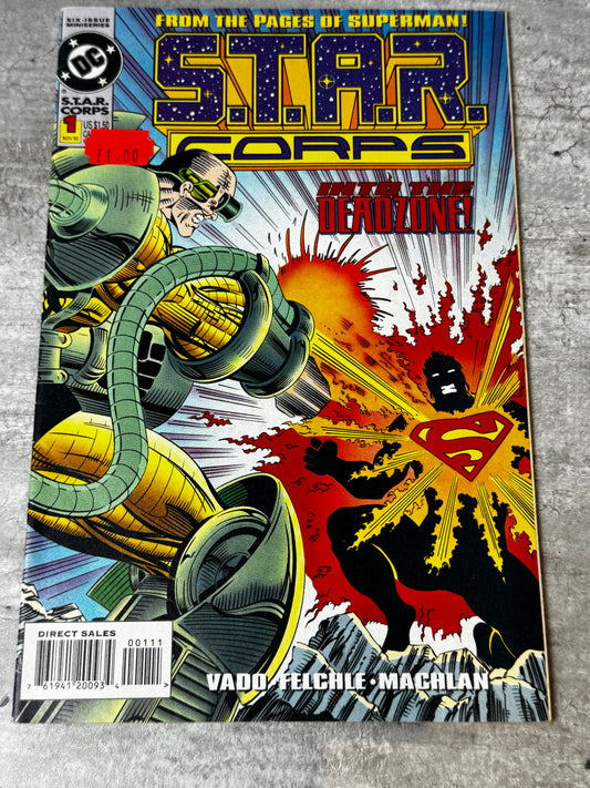 1993 - DC Comics - S.T.A.R. Corps #1 - Tarnished S.T.A.R. - VF/NM - ENG 1