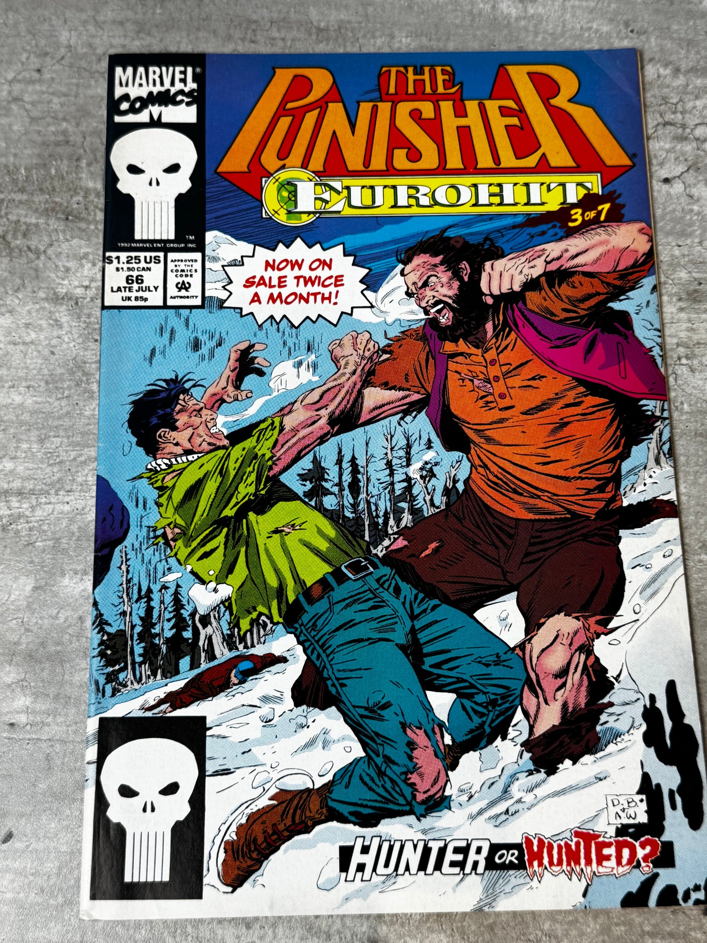 1992 - Marvel Comics - The Punisher, Vol. 2 #66 Var. A - VF/NM - ENG 1