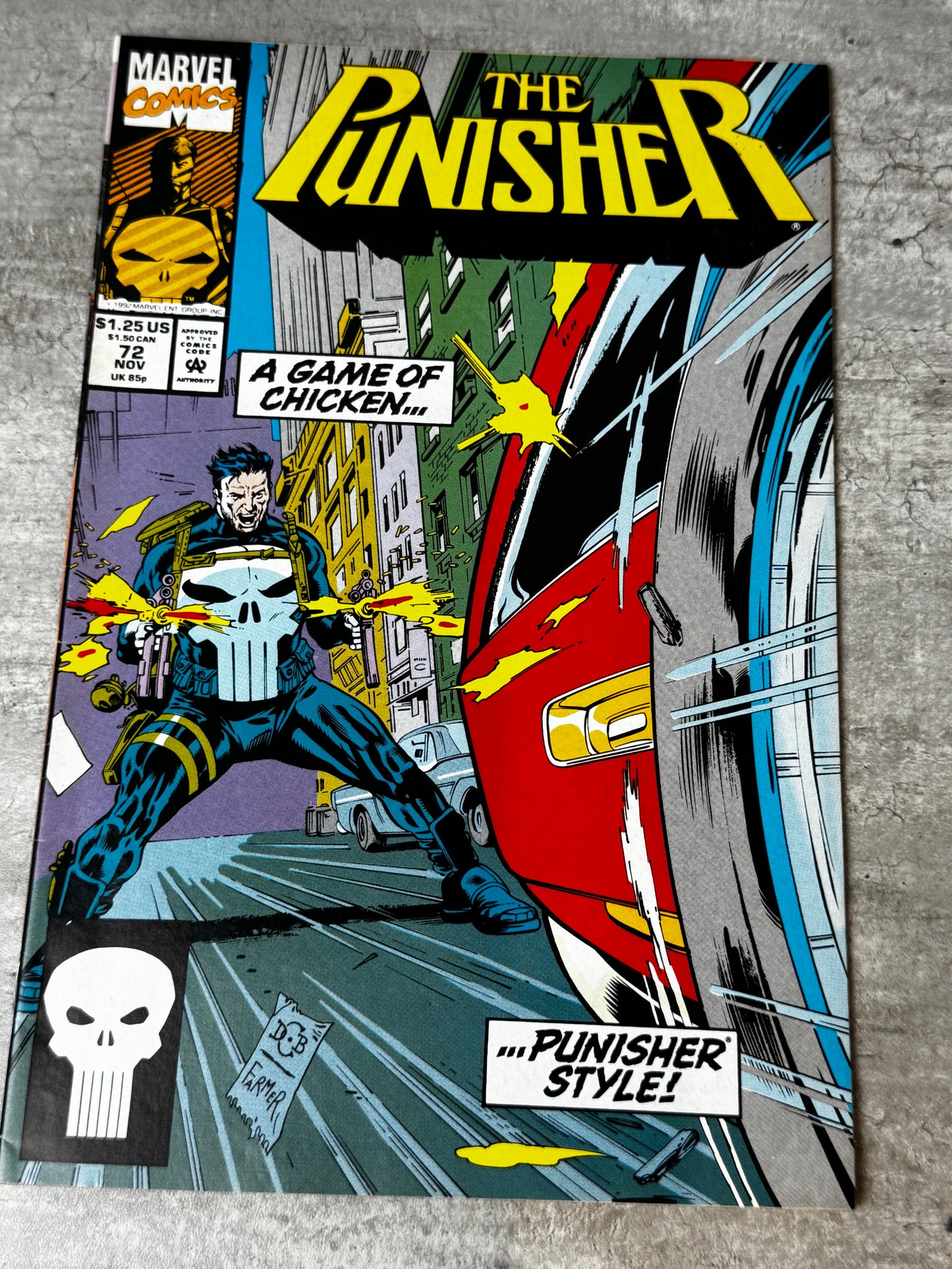 1992 - Marvel Comics - The Punisher, Vol. 2 #72 Var. A - VF/NM - ENG 1