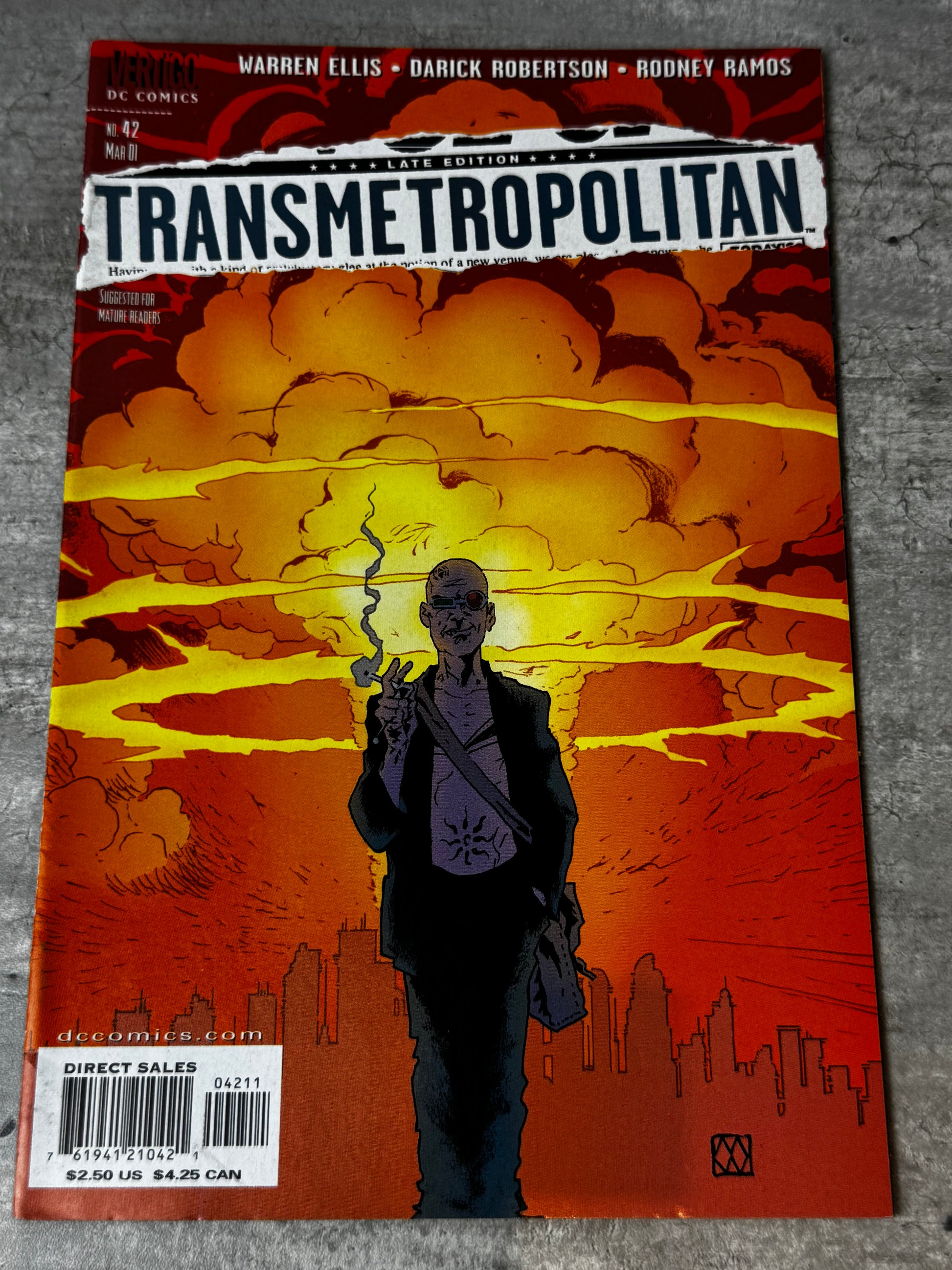 2001 - DC Comics - Transmetropolitan (DC Comics) #42NM - ENG 1