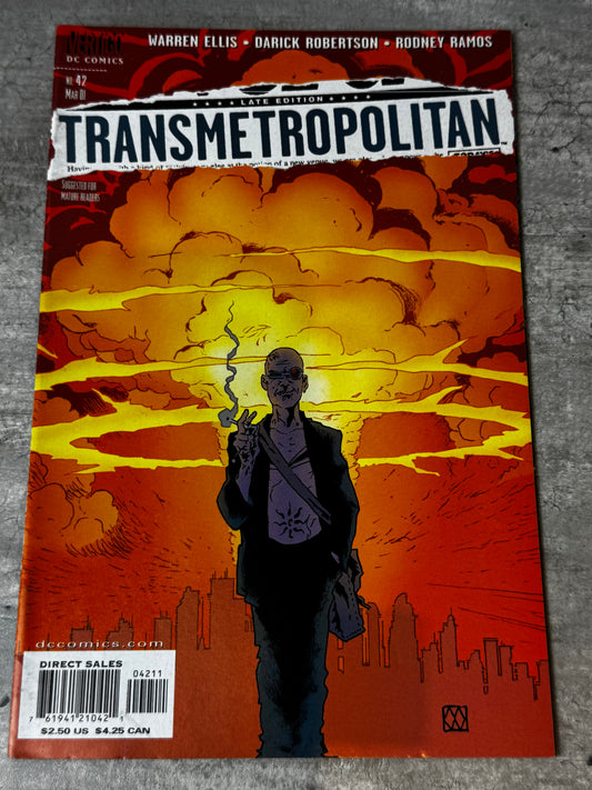 2001 - DC Comics - Transmetropolitan (DC Comics) #42NM - ENG 1