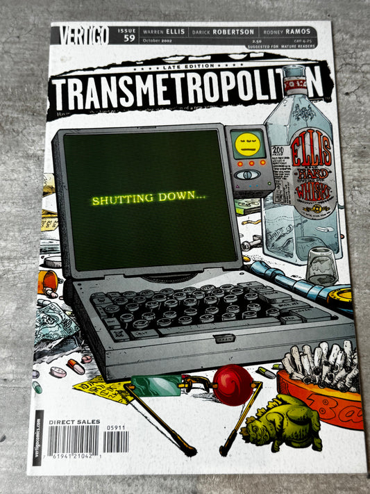 2002 - DC Comics - Transmetropolitan (DC Comics) #59NM - ENG 1