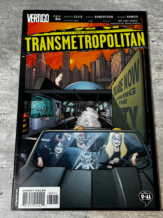 2002 - DC Comics - Transmetropolitan (DC Comics) #60 - One More Time - NM - ENG 1