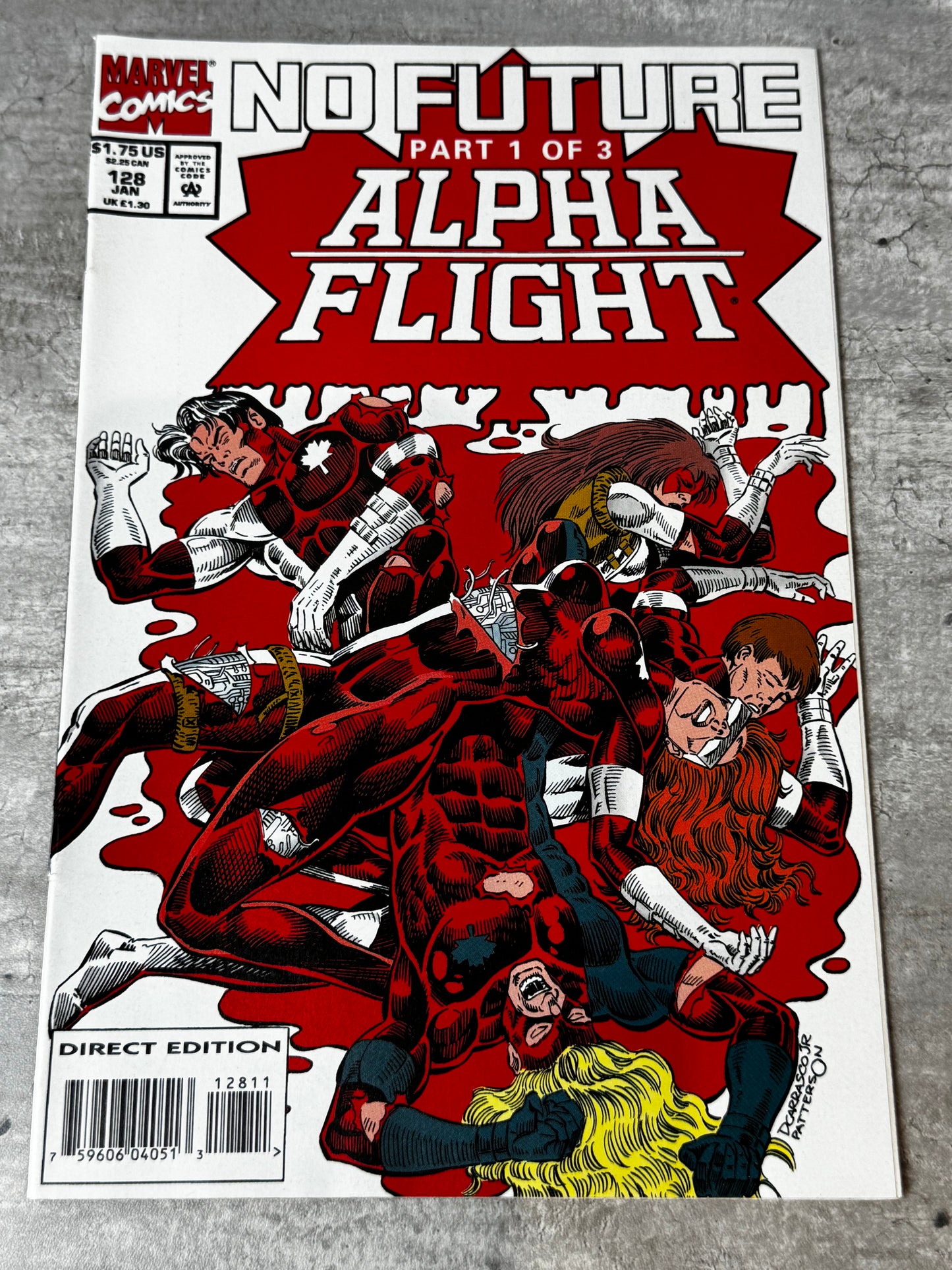 1993 - Marvel Comics - Alpha Flight, Vol. 1 #128 Var. A - VF/NM - ENG 1