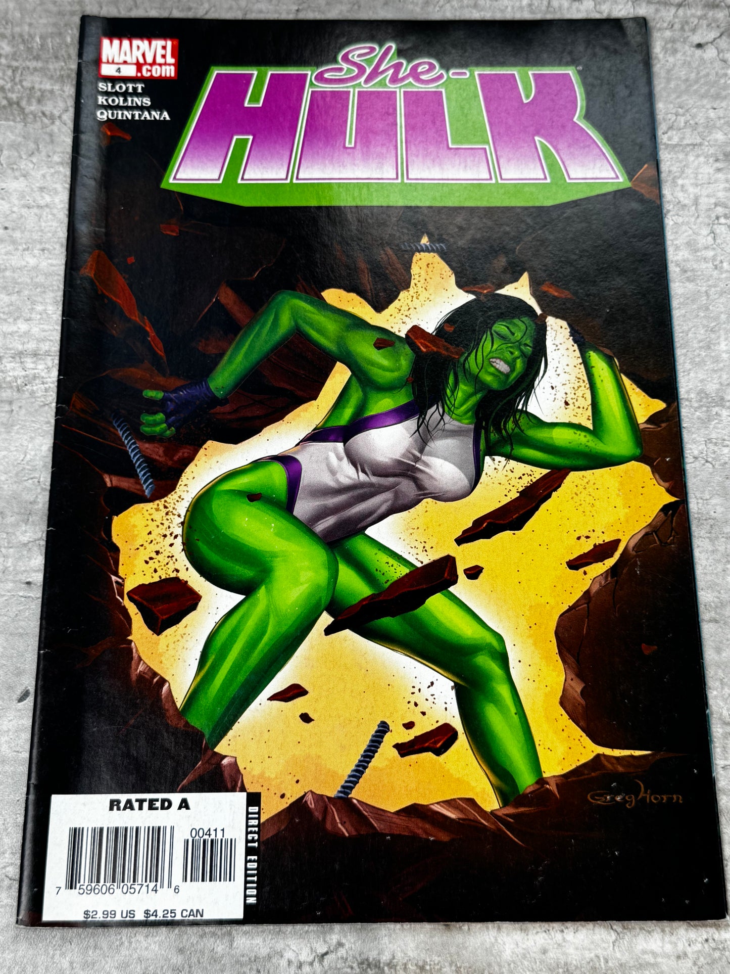 2006 - Marvel Comics - She-Hulk, Vol. 2 #4 - Back to Bone - NM+ - ENG 1