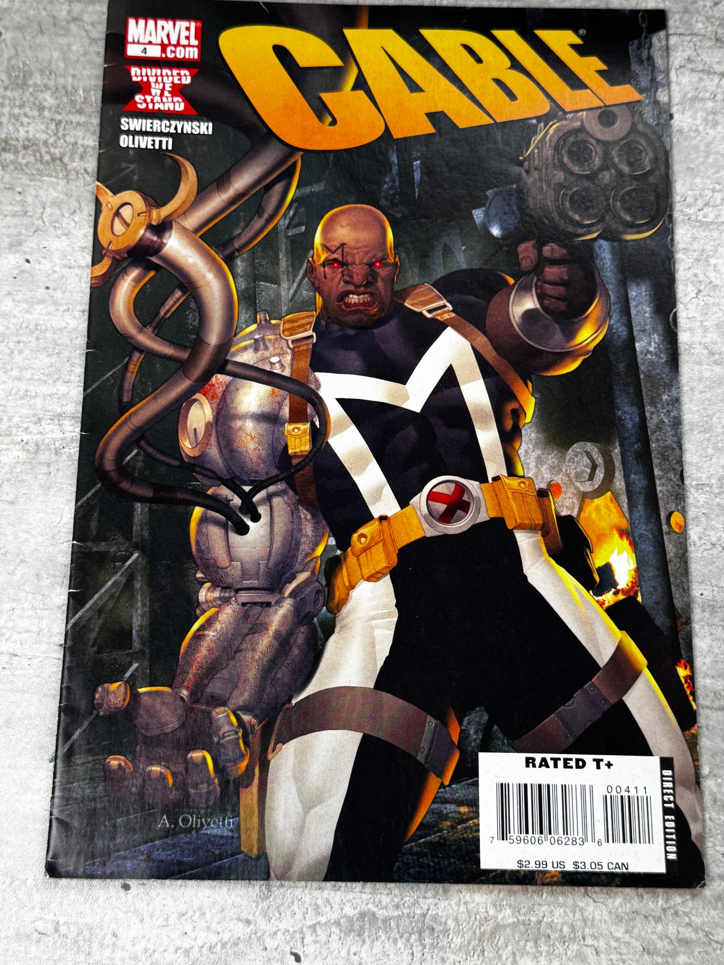 2008 - Marvel Comics - Cable, Vol. 2 #4 - Chapter Four - Var. A - NM- - ENG 1