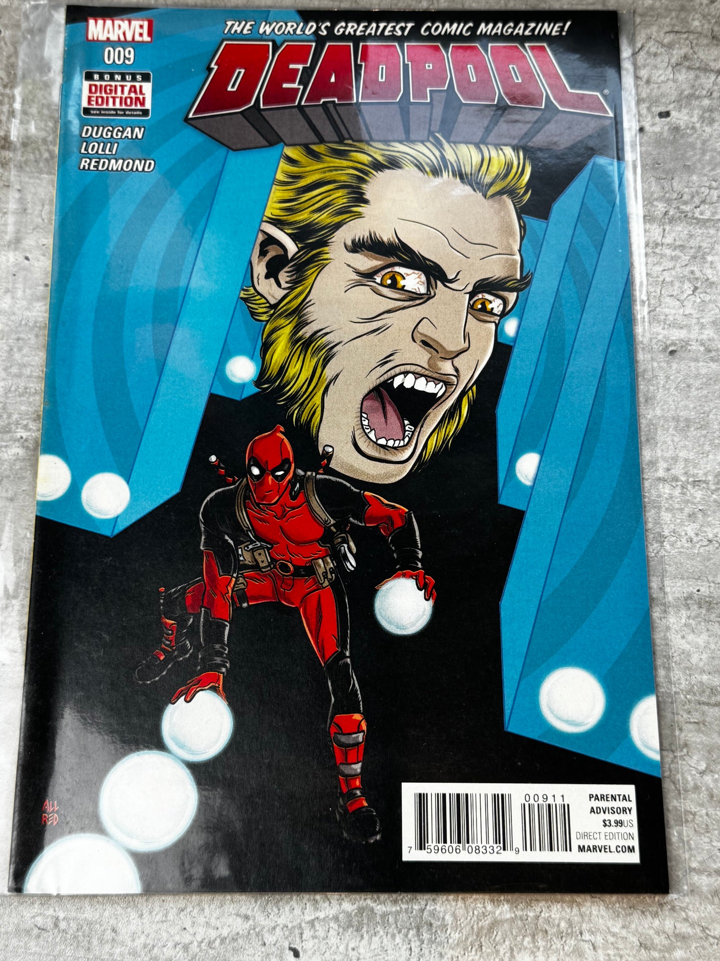 2016 - Marvel Comics - Deadpool, Vol. 5 #9 Var. A - NM - ENG 1